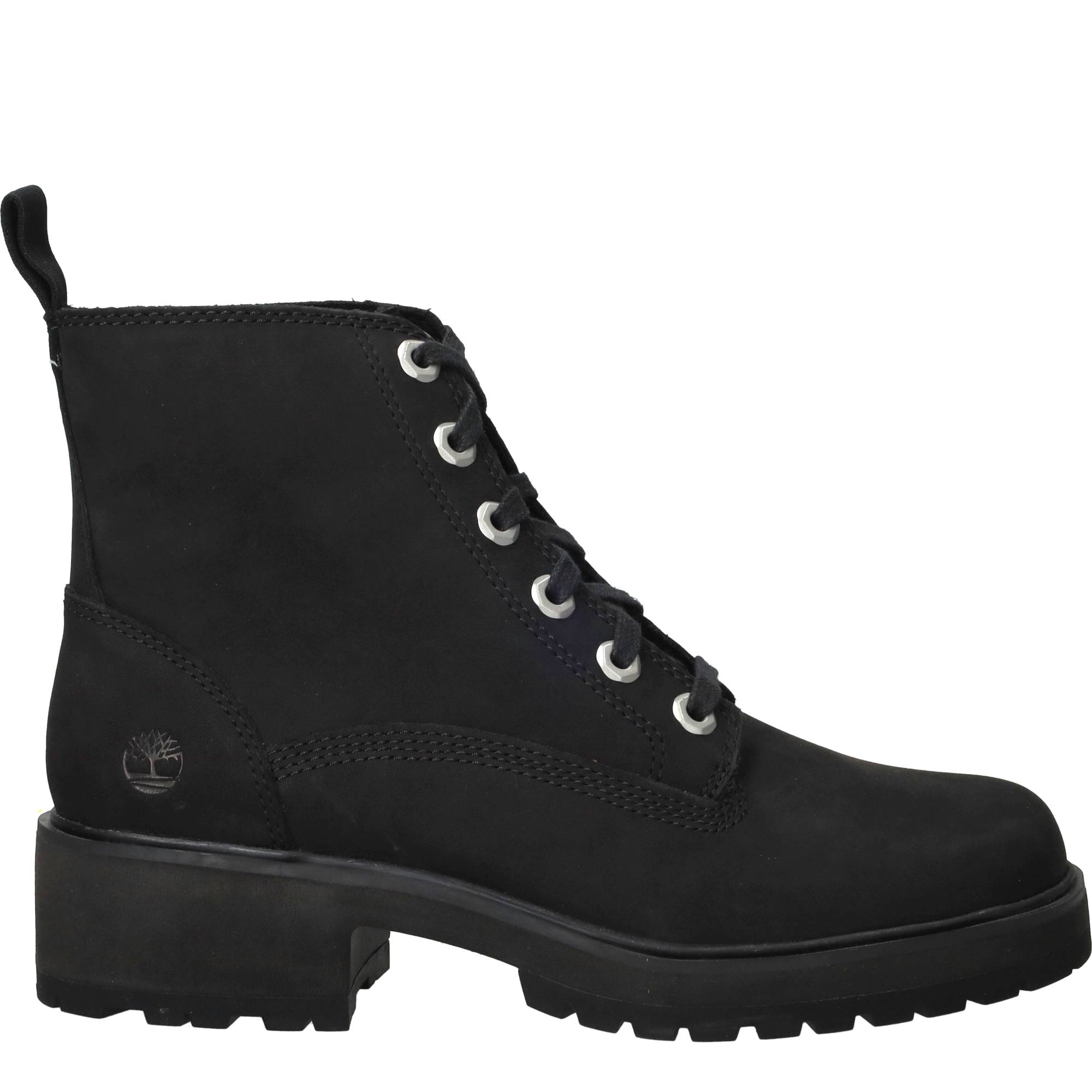 Timberland Carnaby Row Mid Lace Up Veterboots Zwart