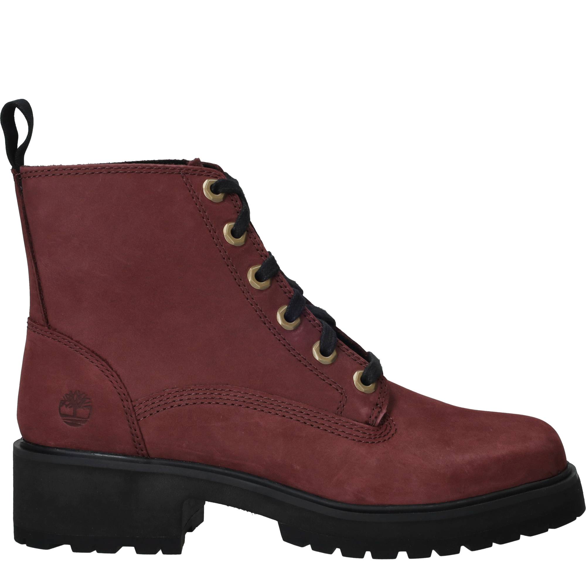 Timberland Carnaby Row Mid Lace Up Veterboots Rood