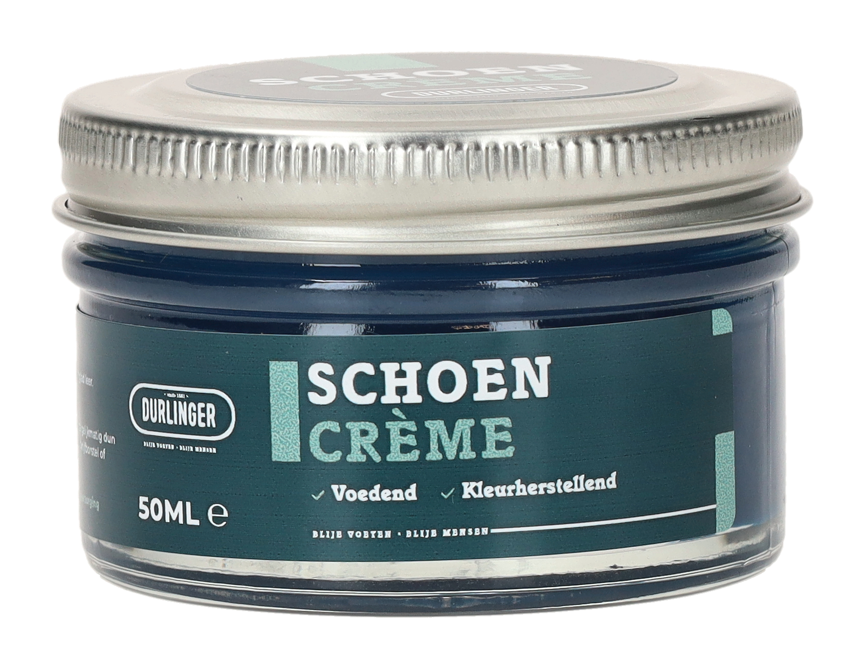 Durlinger Schoencrème Donkerblauw Crème, Kleur:Blauw