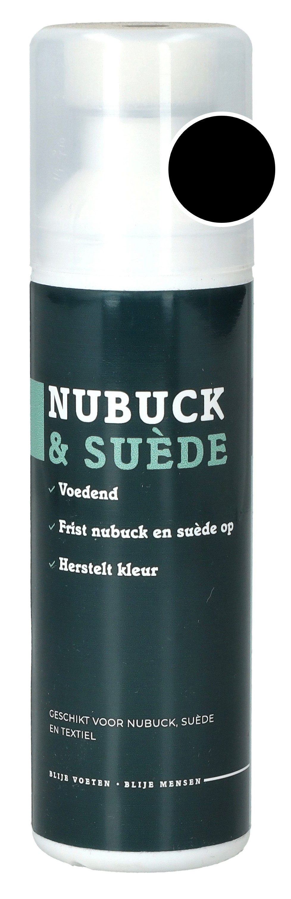 Nubuck, Suède & Textiel Zwart, Standaard