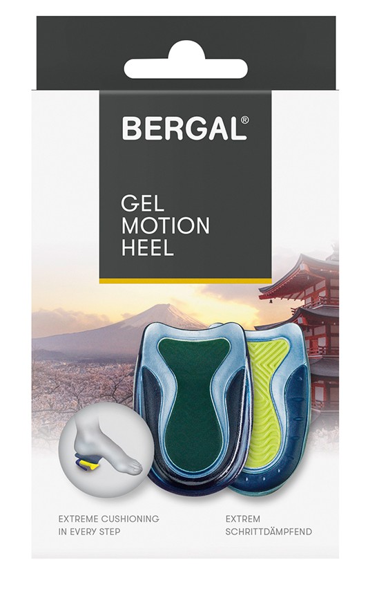 Bergal Gel Motion Heel Zooltjes, Kleur:Kleurloos