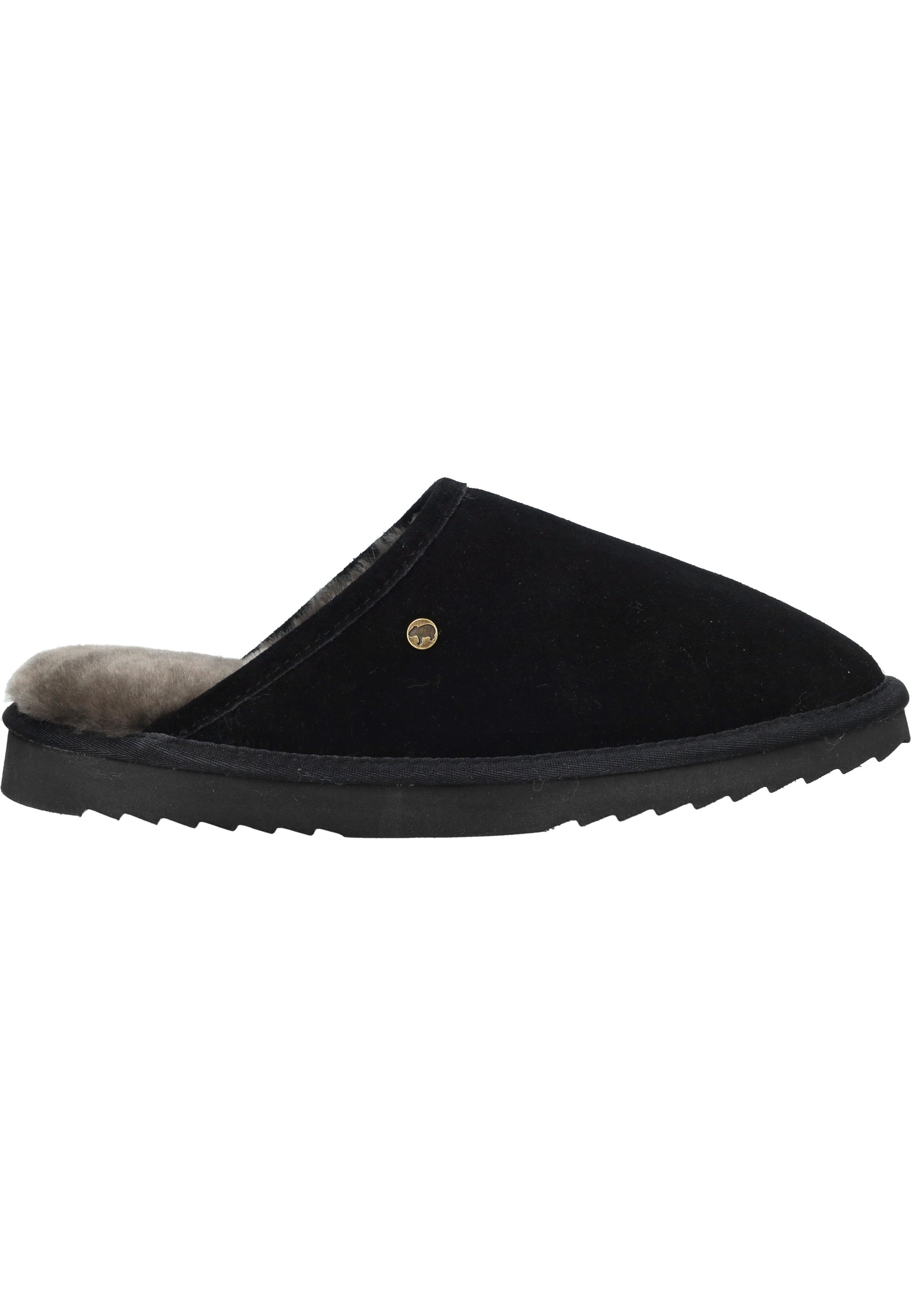 Warmbat Classic Suede Unisex Sloffen - Zwart - Maat 48