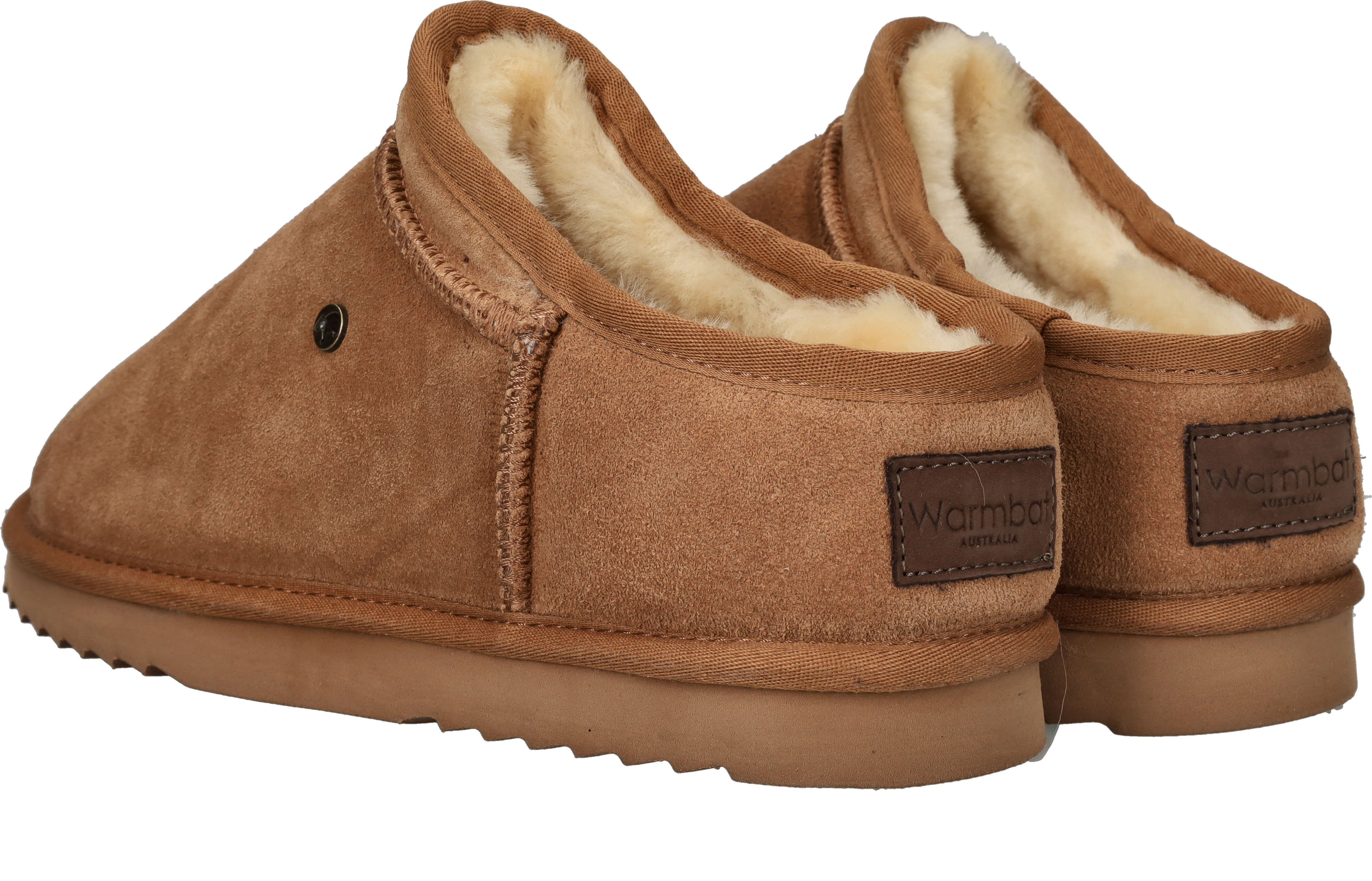 Warmbat Conner Pantoffels Cognac Heren | Shoetimeonline.nl