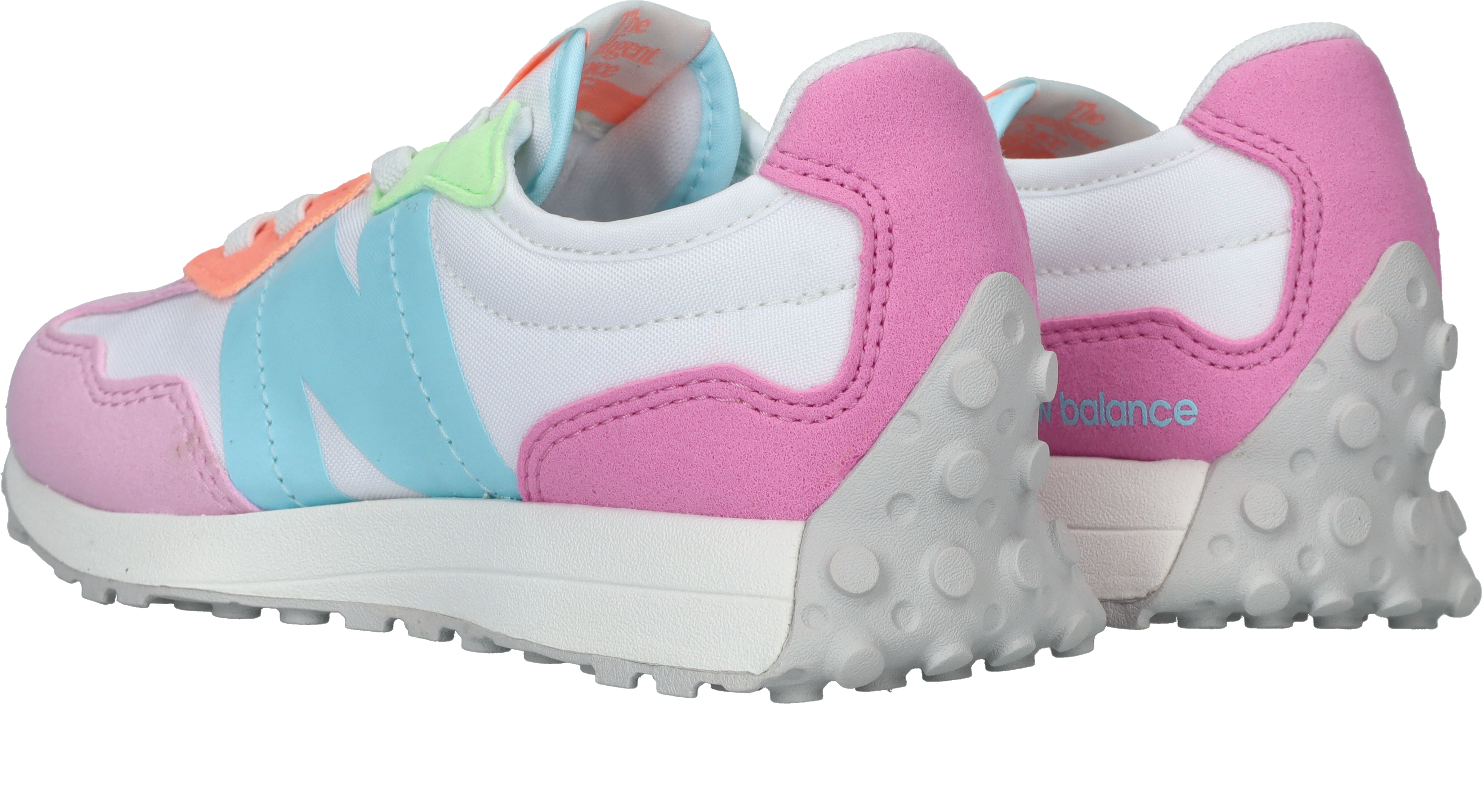 New Balance Colour Block Sneakers Meisjes Wit