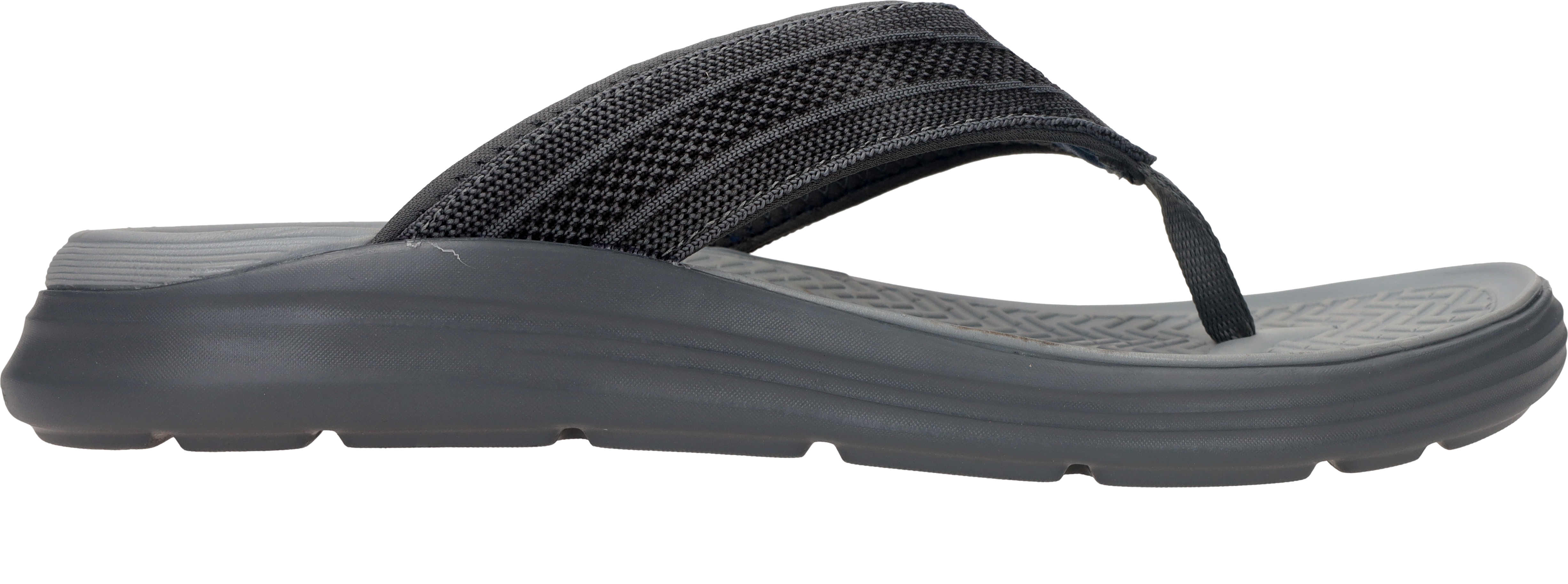 Skechers Relaxed Fit:Sargo-Point Vista Slippers Heren Grijs