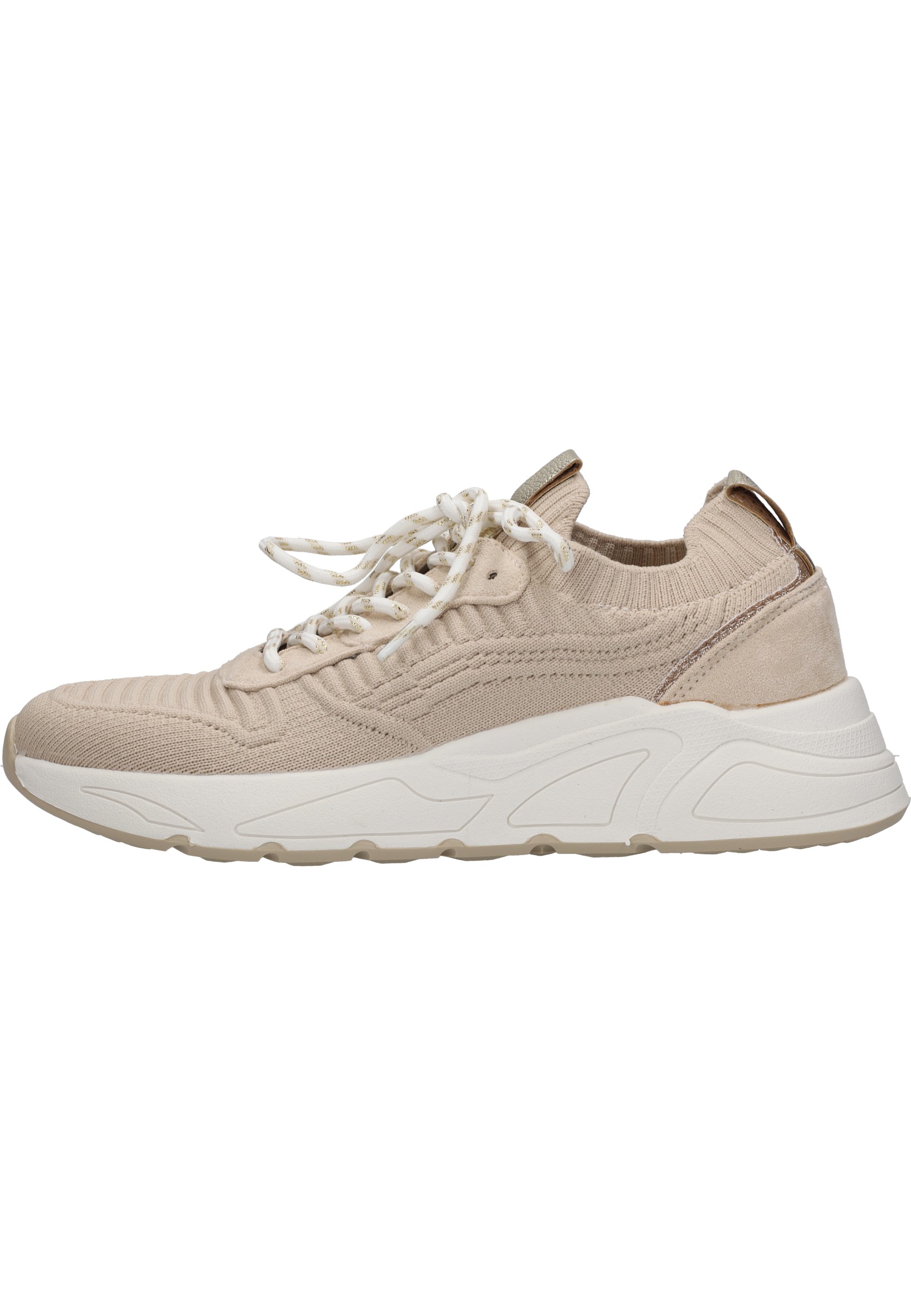 POSH By Poelman Sneaker Dames Beige