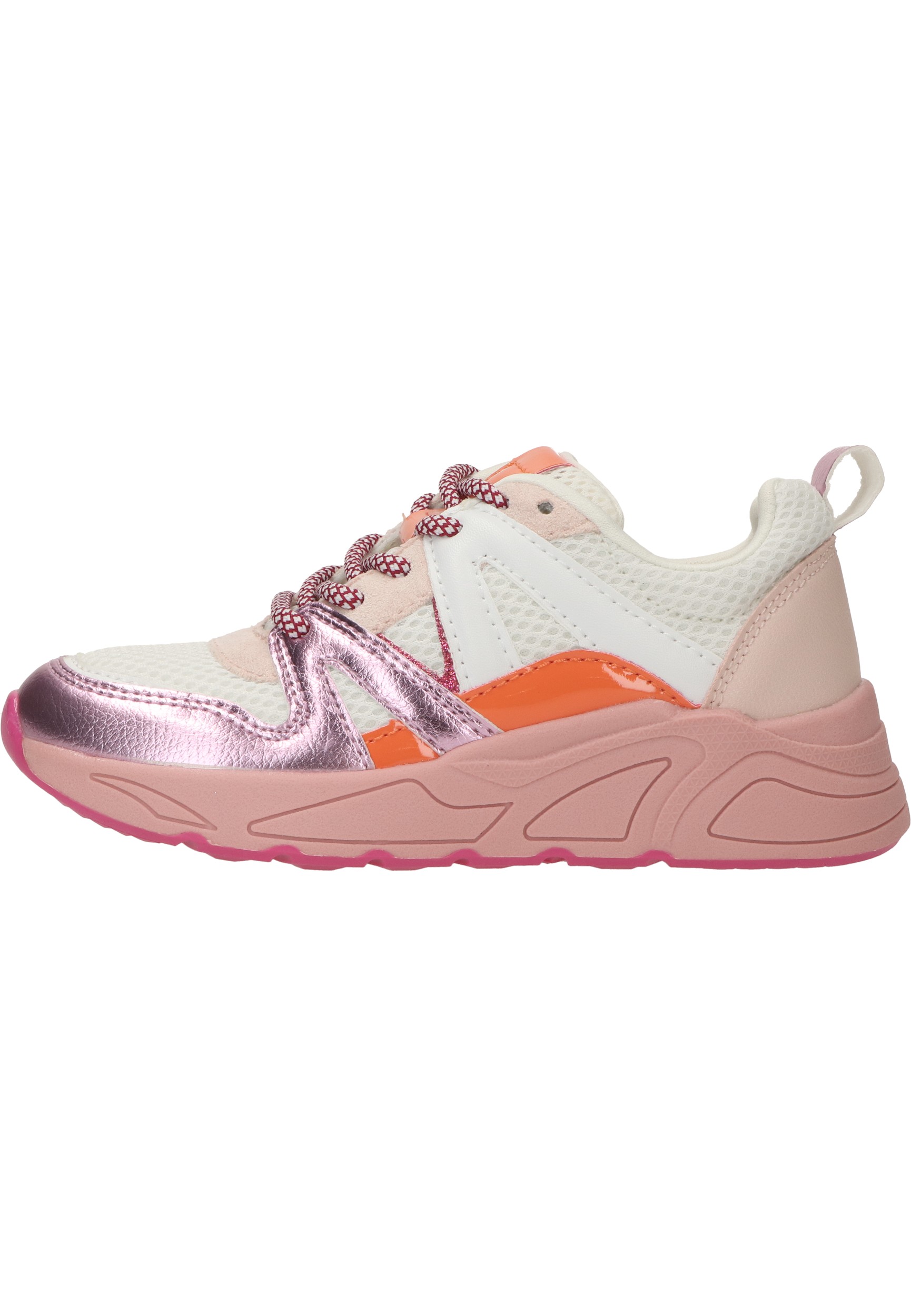 POSH By Poelman Sneaker Meisjes Wit/Roze