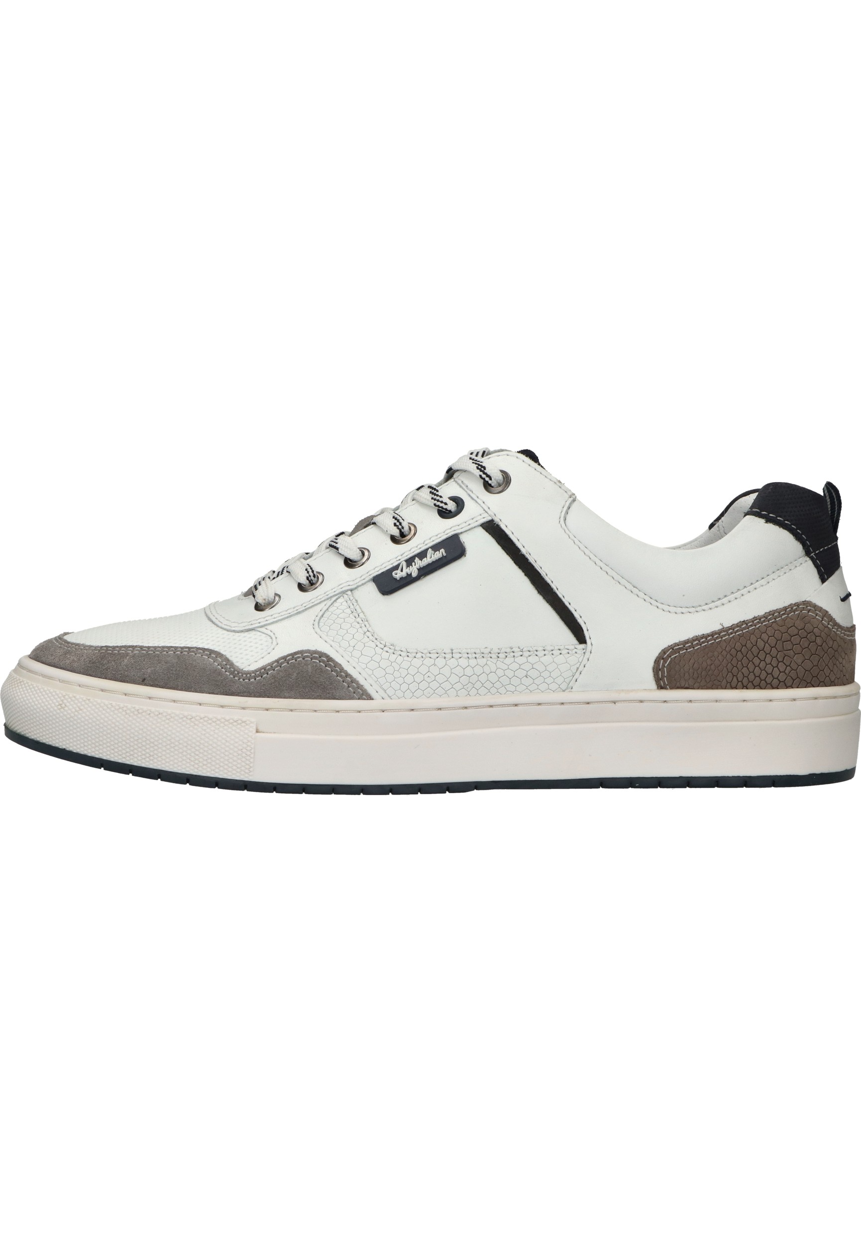 Australian Jason Sneakers wit Leer - Heren - Maat 44