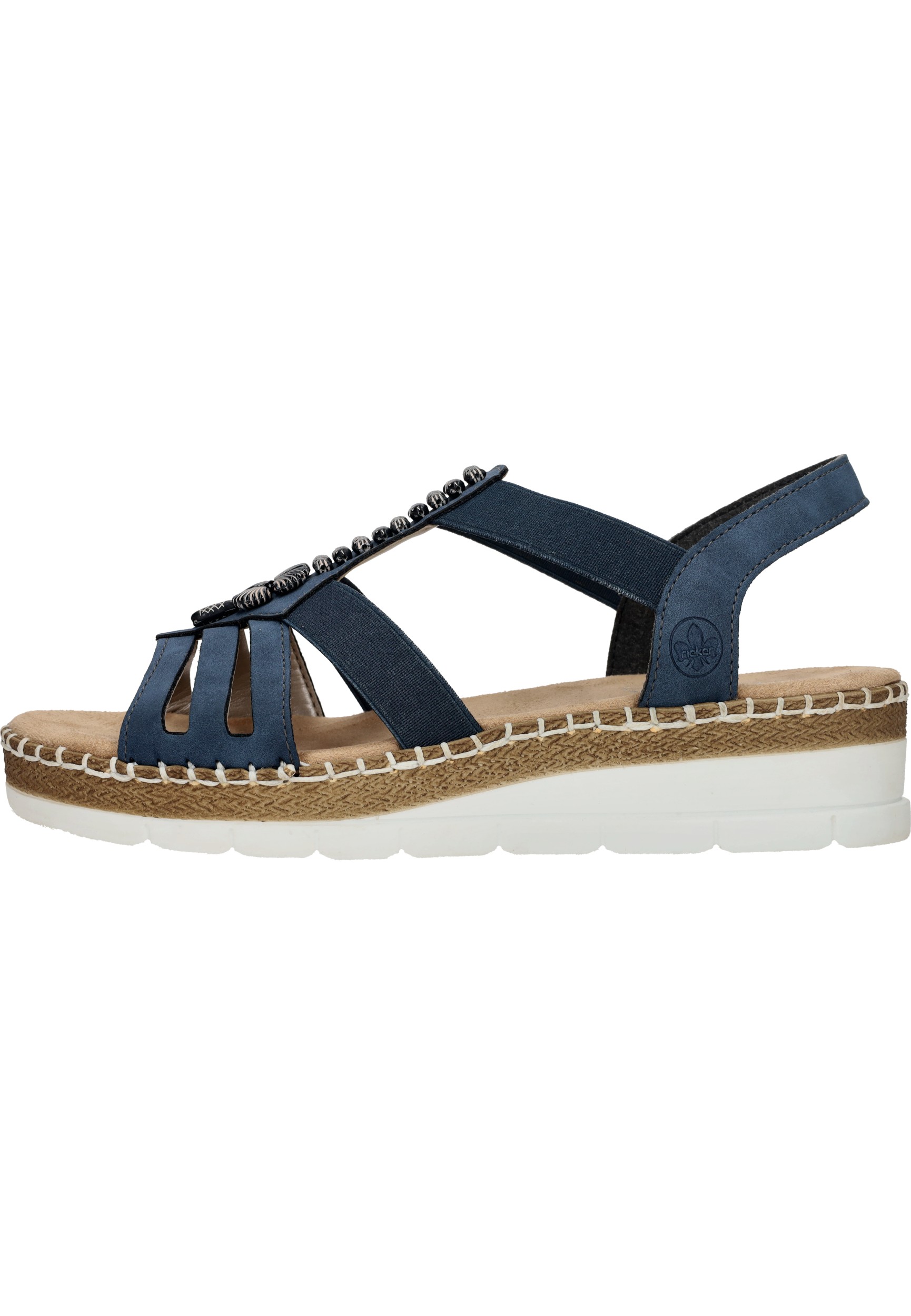 Rieker -Dames - blauw donker - sandalen - maat 40