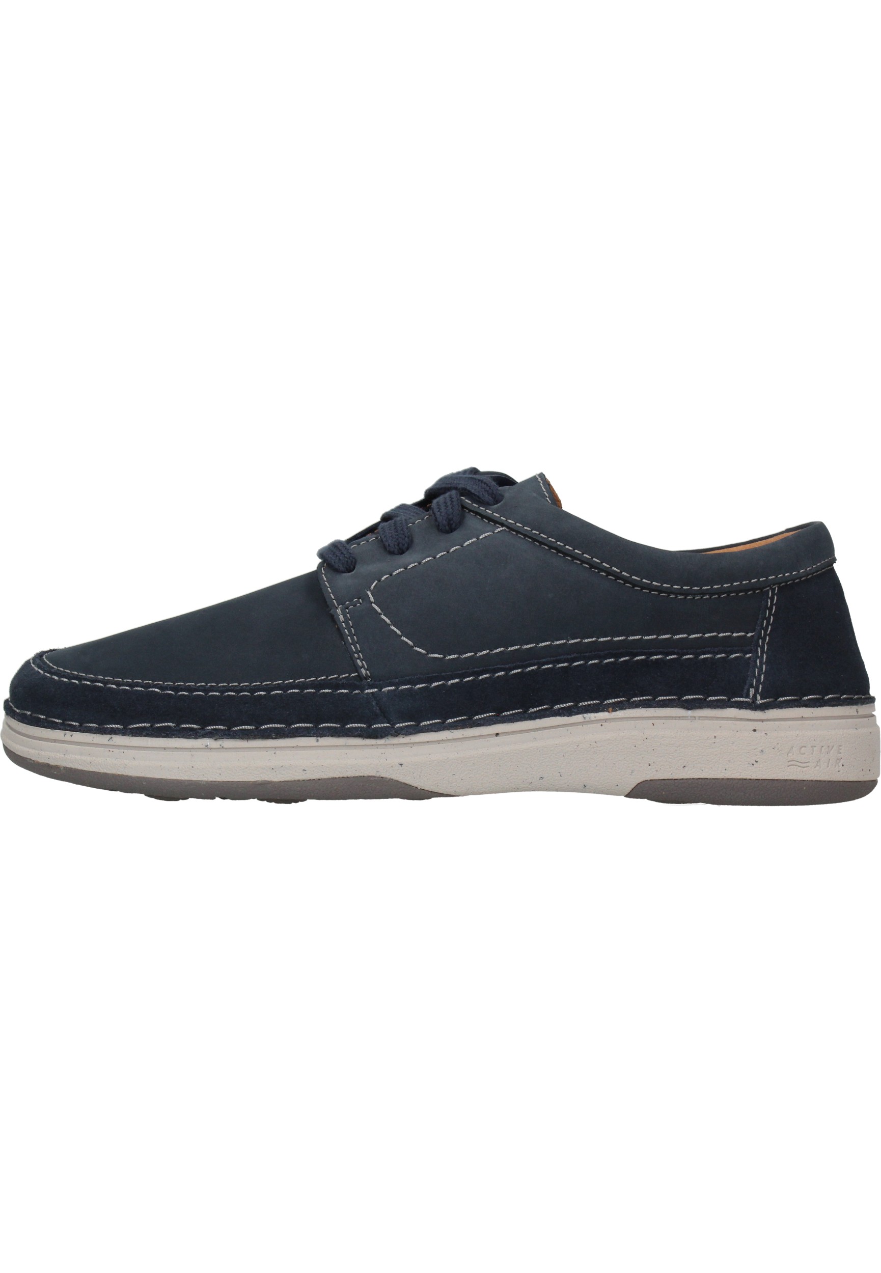 Clarks Veterschoen Nature 5 Lo Navy Blauw