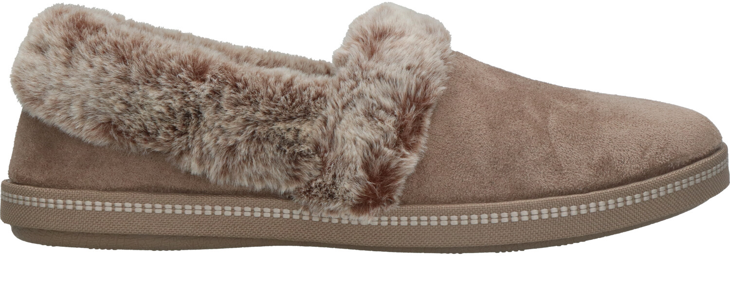 Skechers Cozy Campfire - Team Toasty Dames Sloffen - Taupe - Maat 36