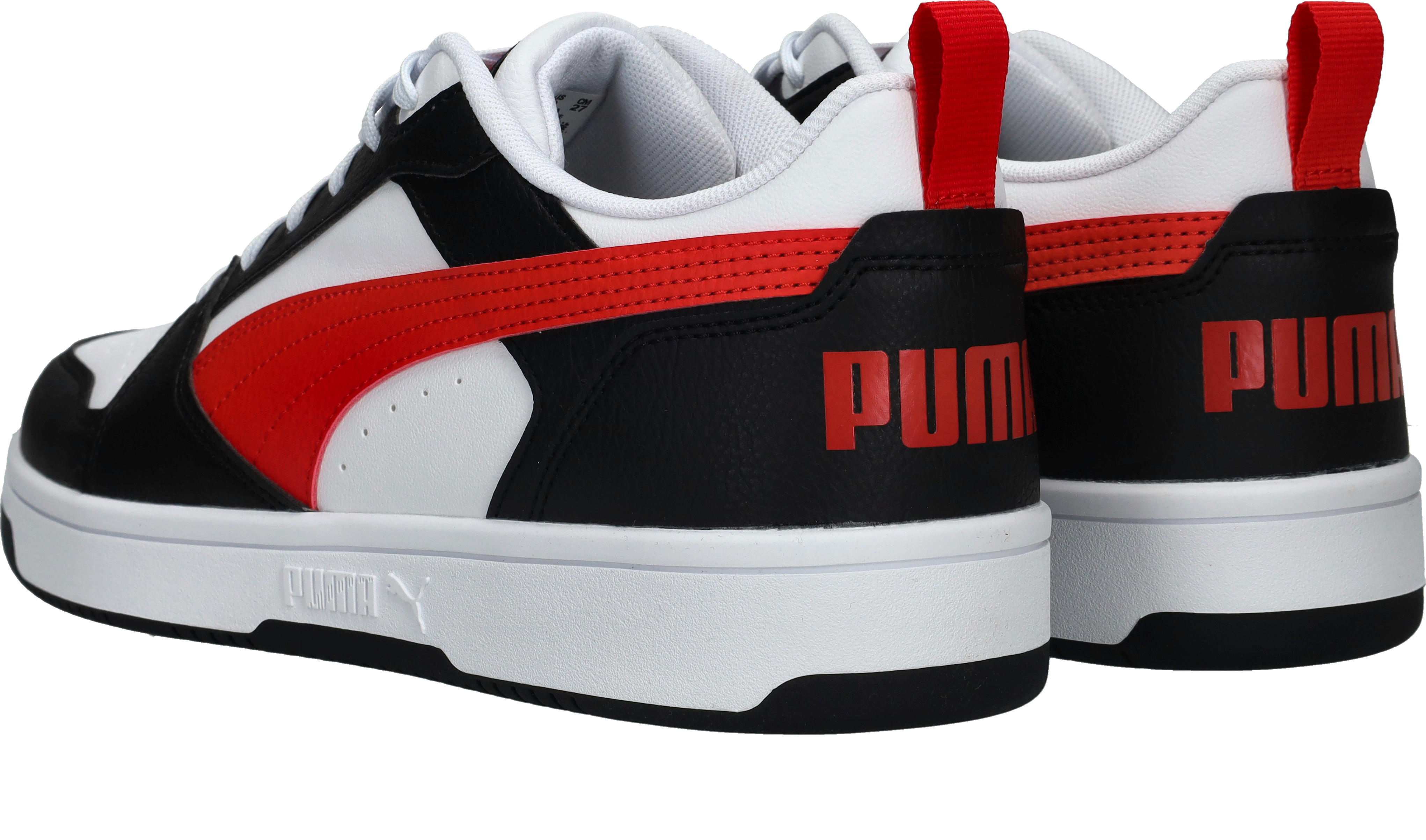 Puma Rebound V6 Low, Zwart (3)