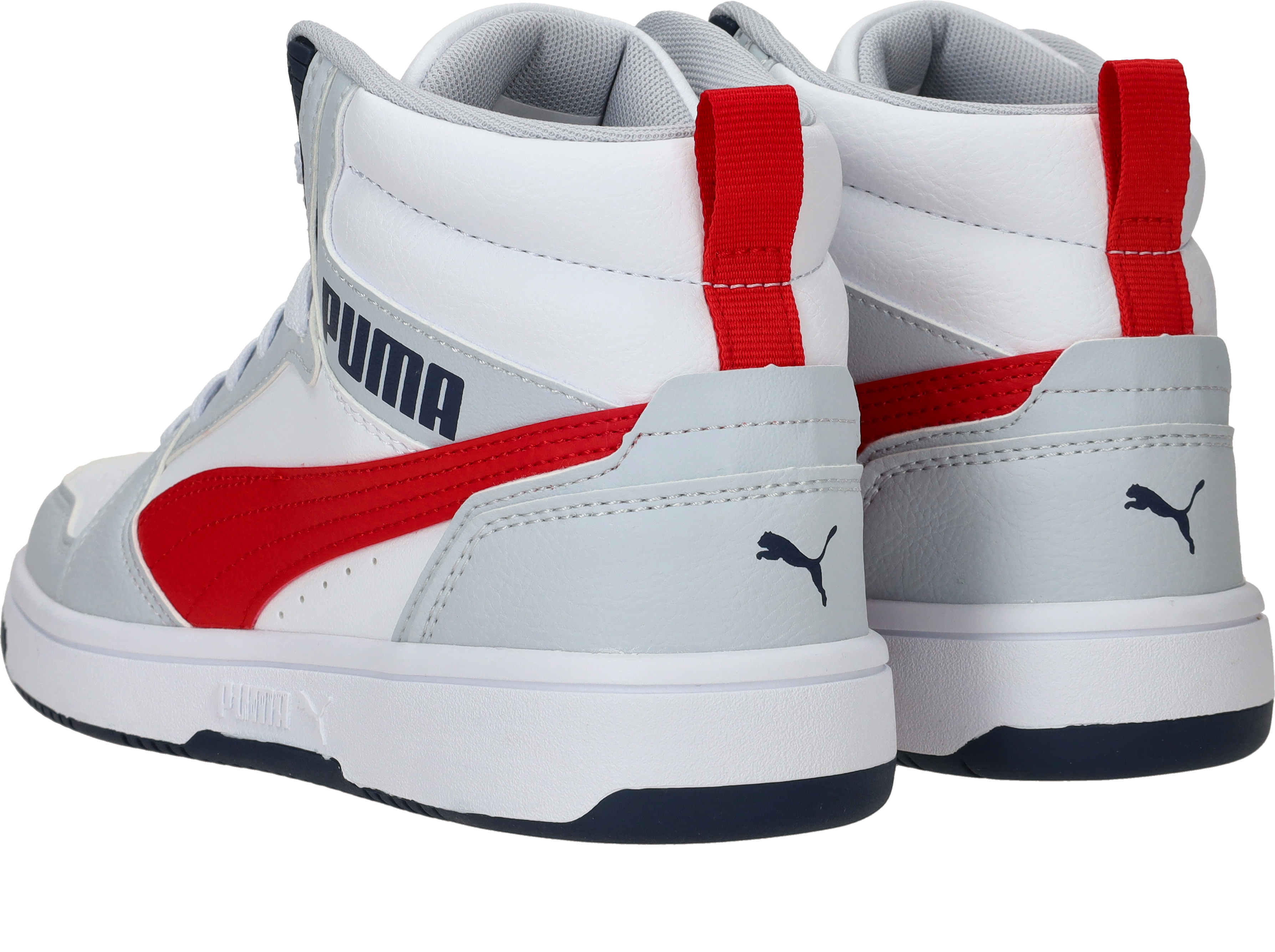 Puma Rebound V6 Mid, Wit (3)