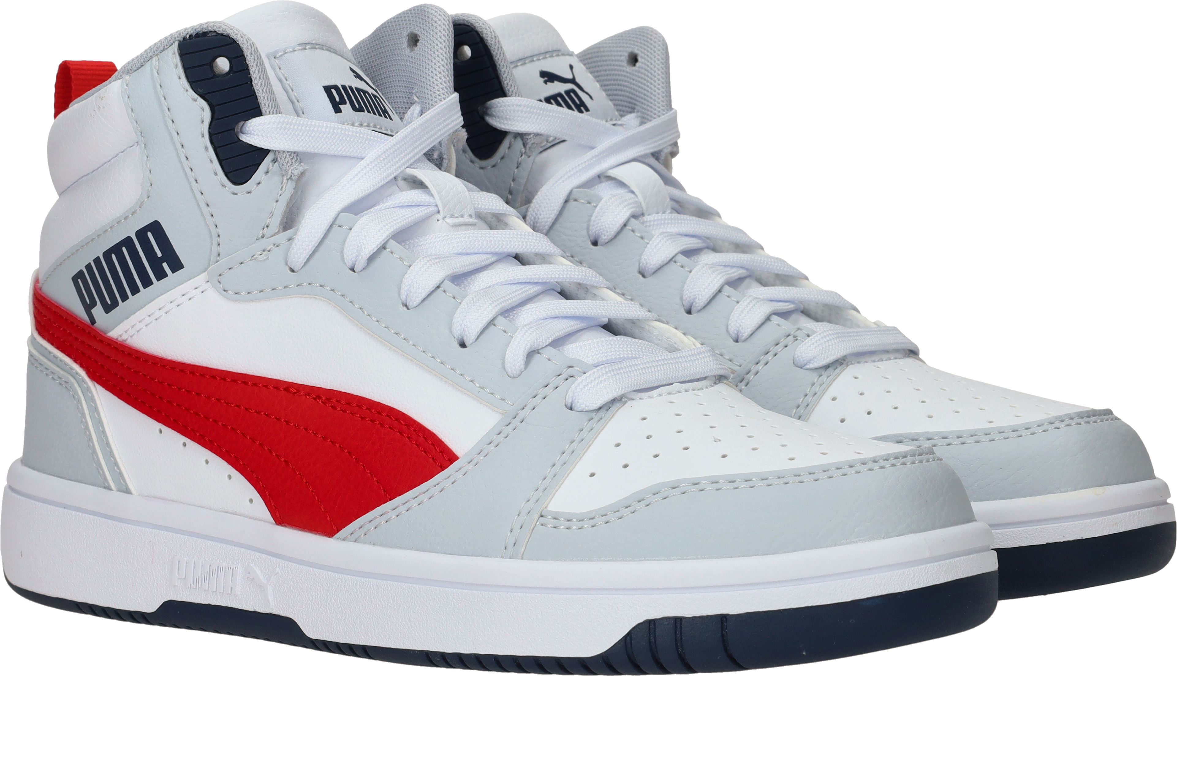 Puma Rebound V6 Mid, Wit (2)
