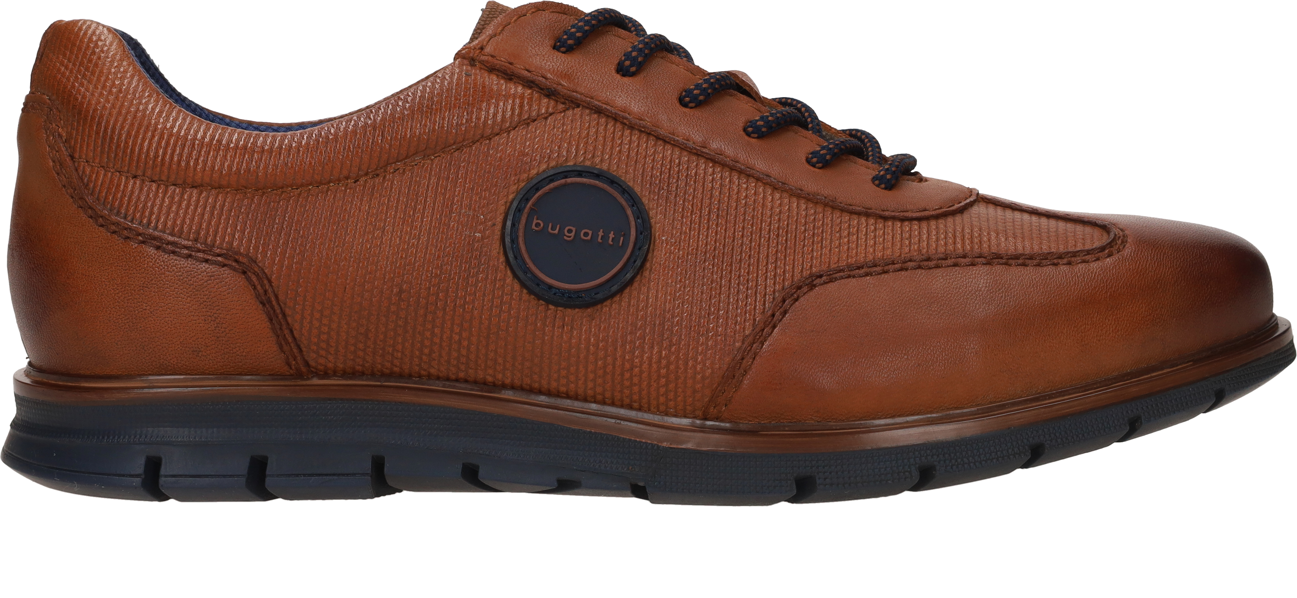 Bugatti Simone Comfort Sneakers Heren Cognac