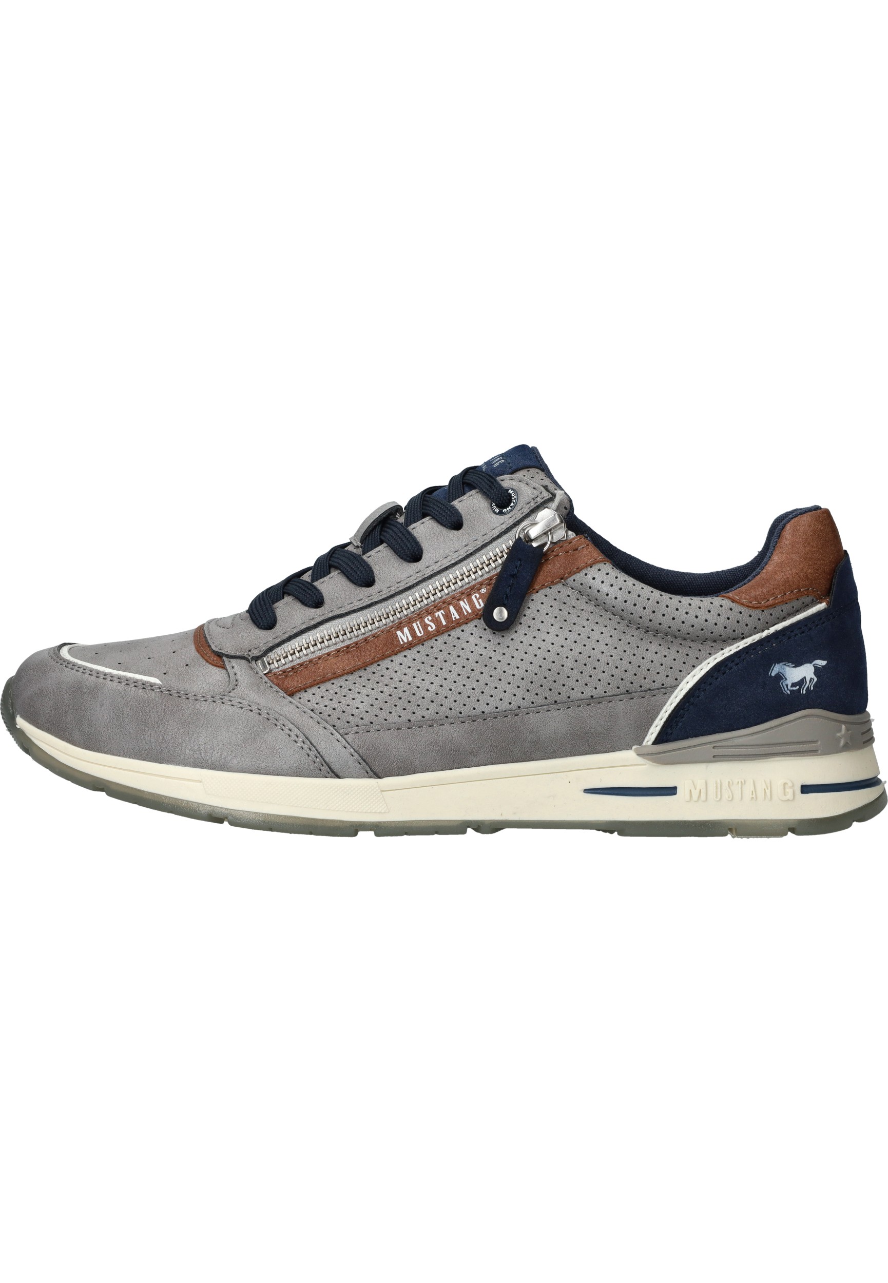 Mustang heren sneaker - Grijs - Maat 42