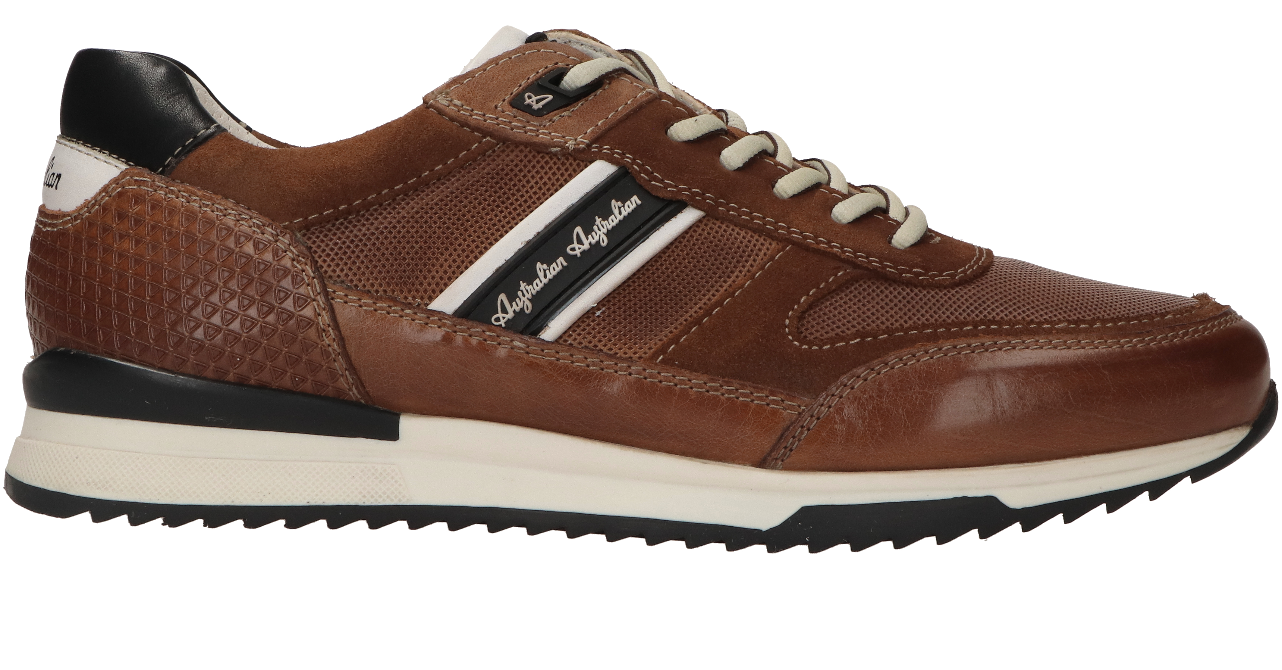 Cognac australian sneaker bij Schoenen Verduyn | Gratis levering