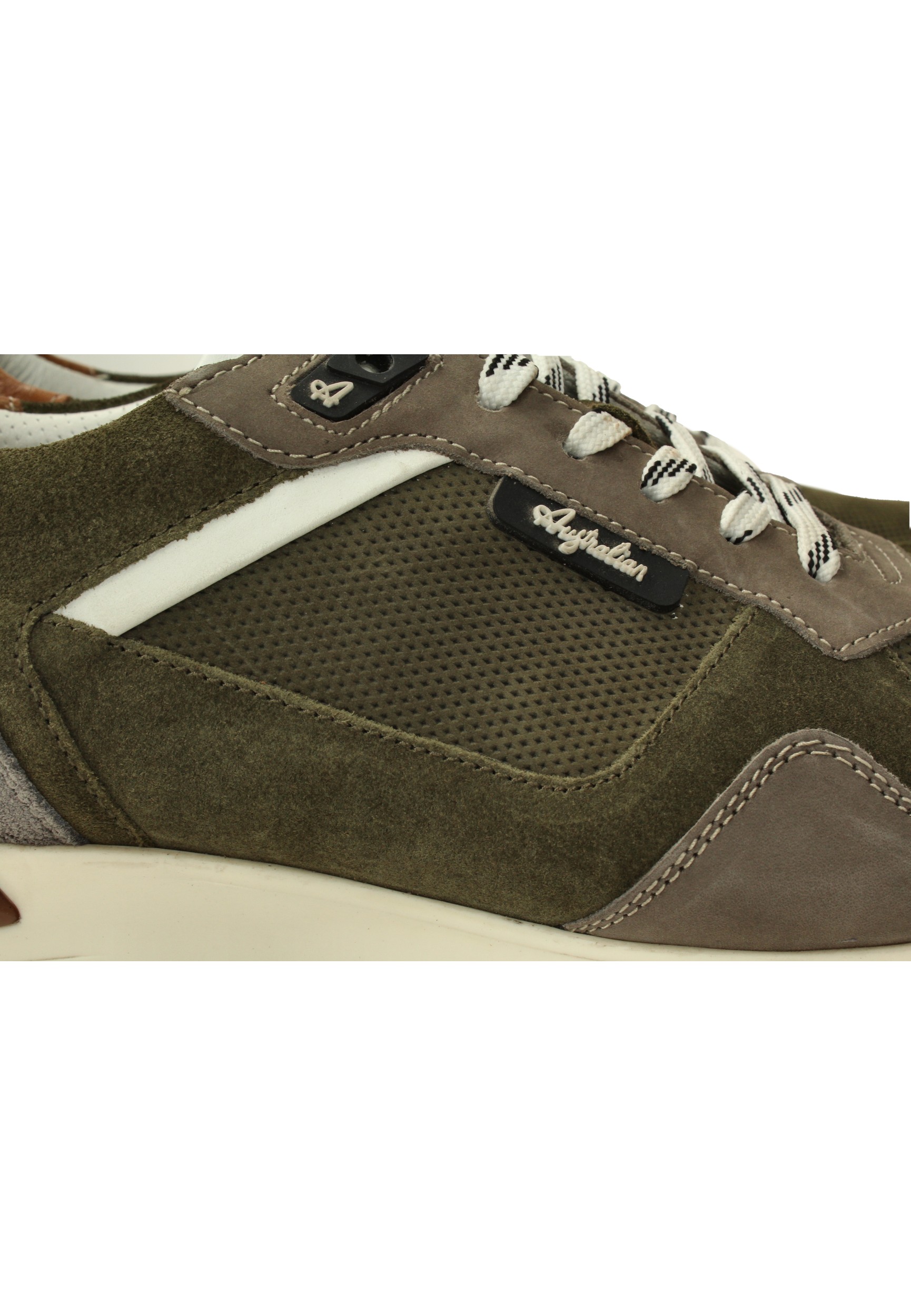 Australian Novecento Sneakers groen Leer - Maat 45