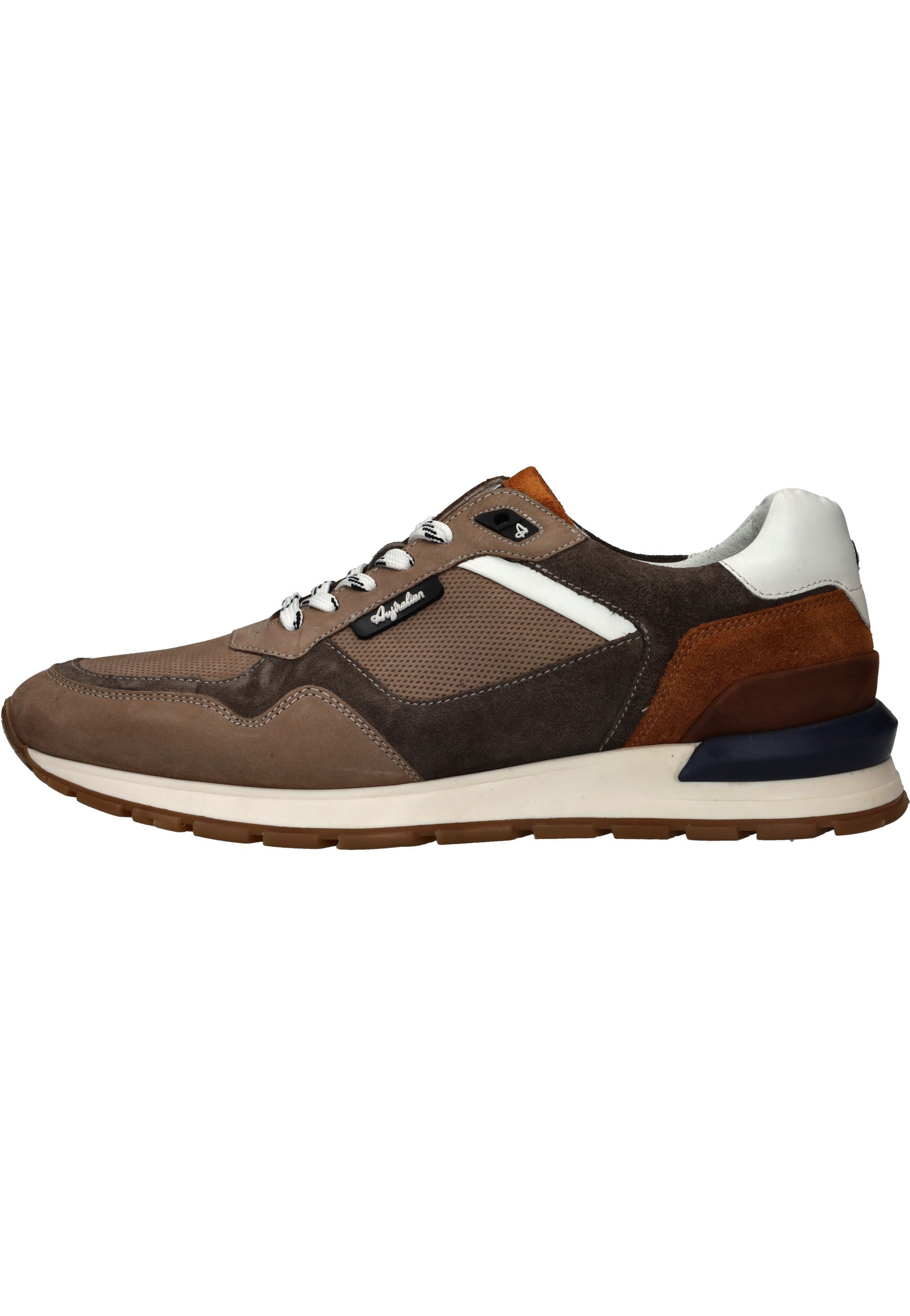 Australian Novecento Sneaker Heren Bruin/Grijs