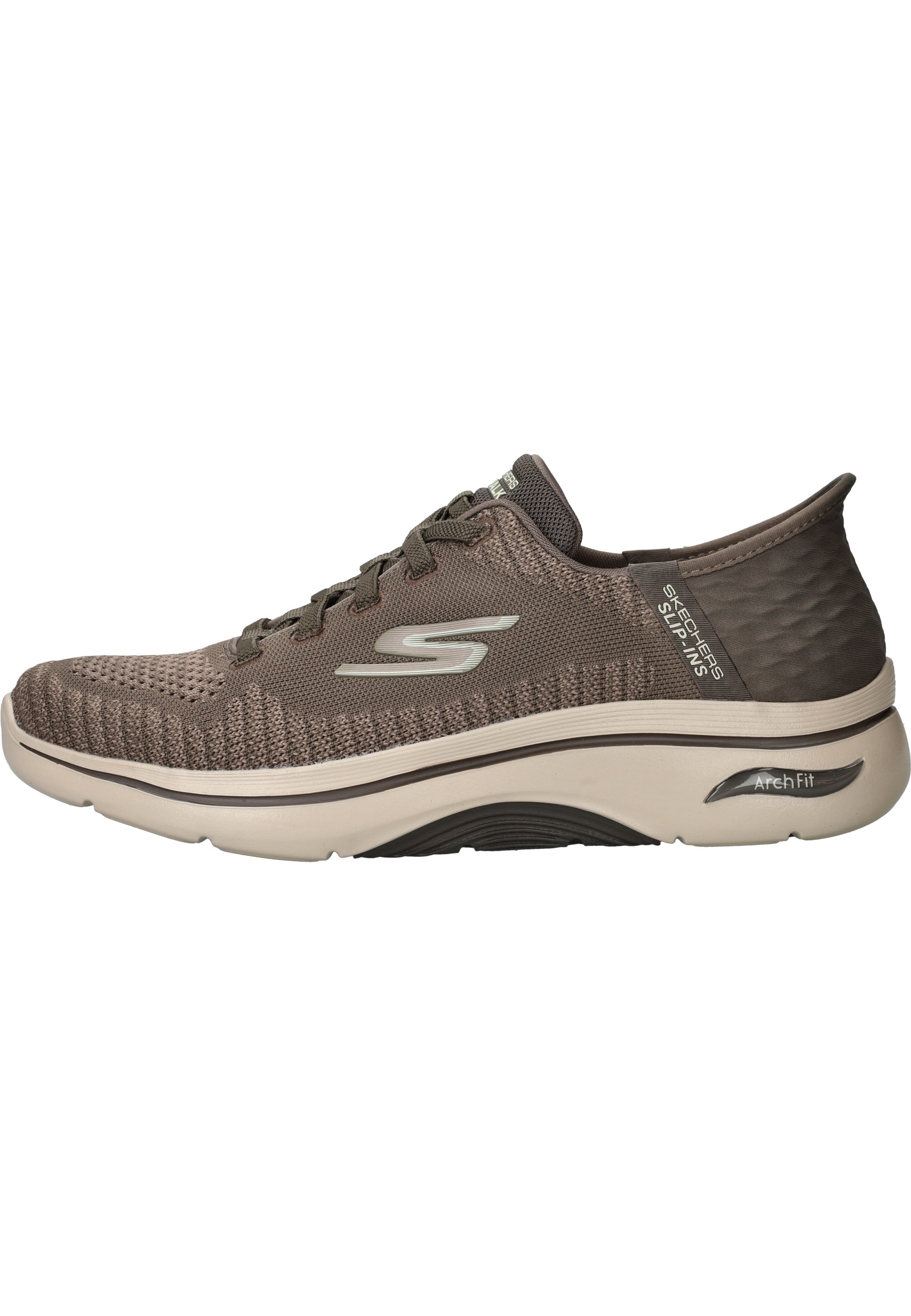 Skechers Go Walk Arch Fit 2.0 Grand Select 2 Slip-Ins Instapper Heren Taupe