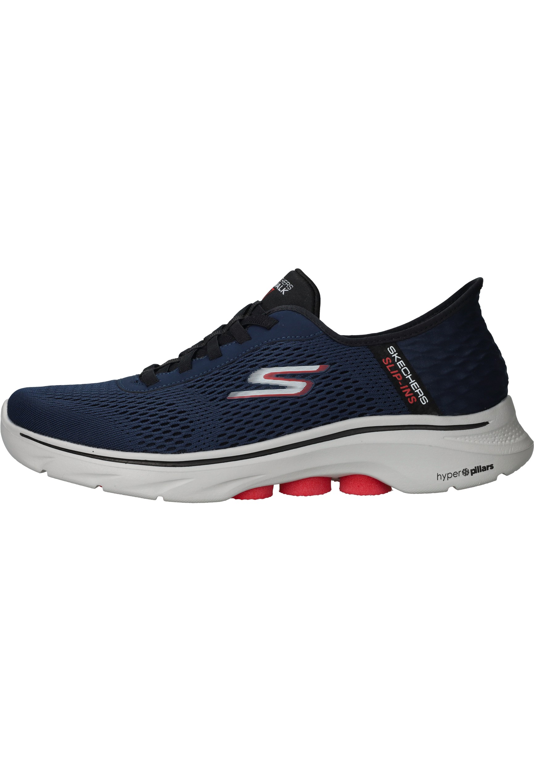 Skechers Go Walk 7 - Free Hand 2 Sneakers Laag - blauw - Maat 48.5