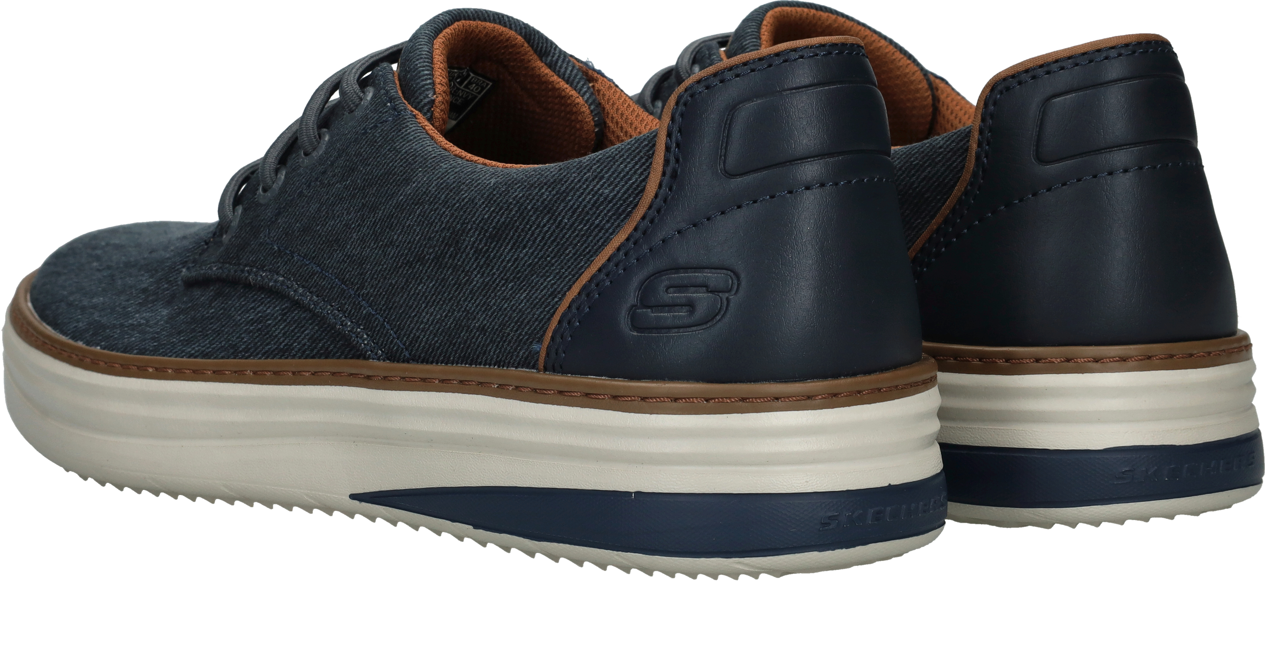 Skechers Hyland Ratner, Blauw (3)