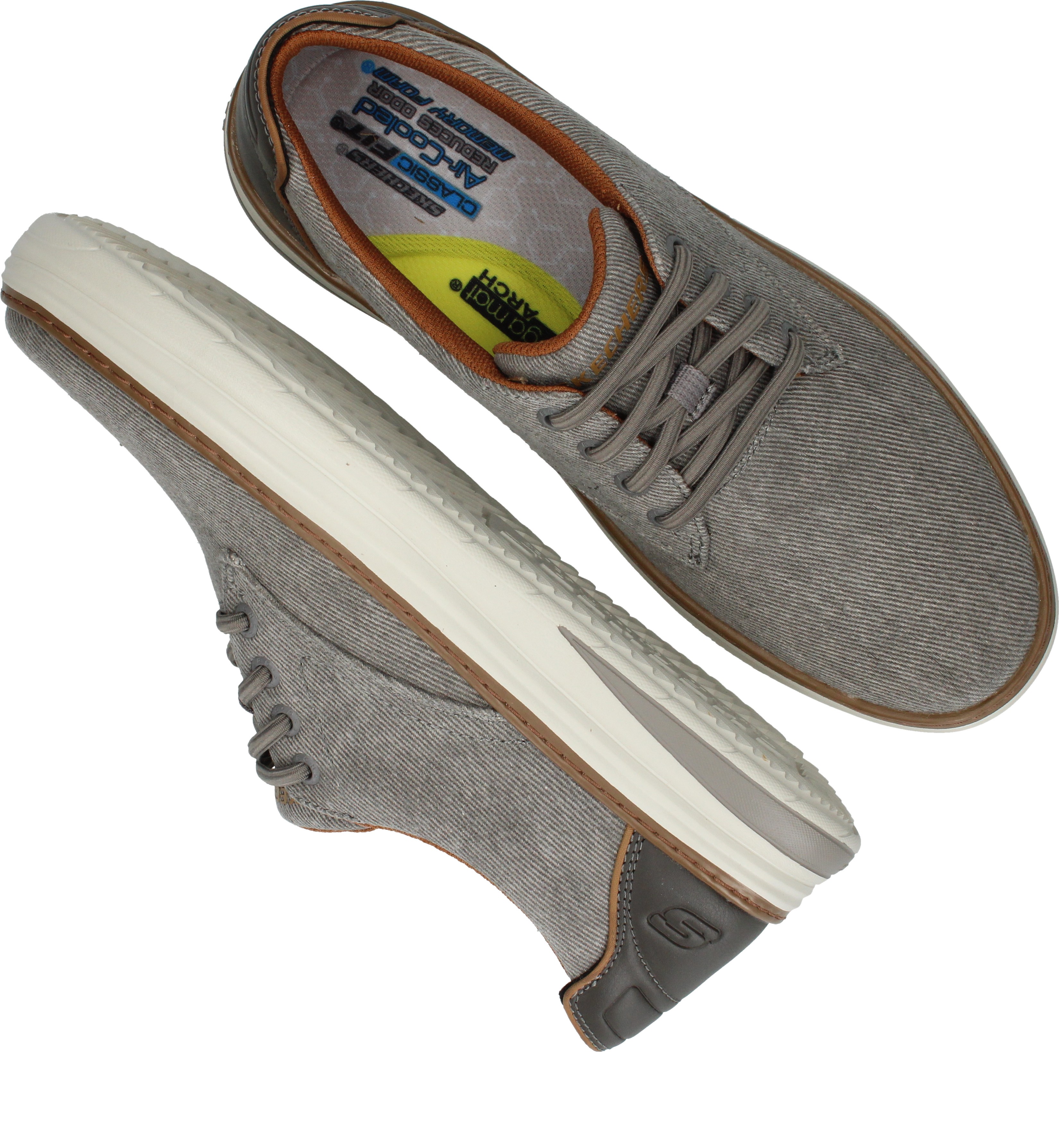Skechers Hyland Ratner, Grijs (4)
