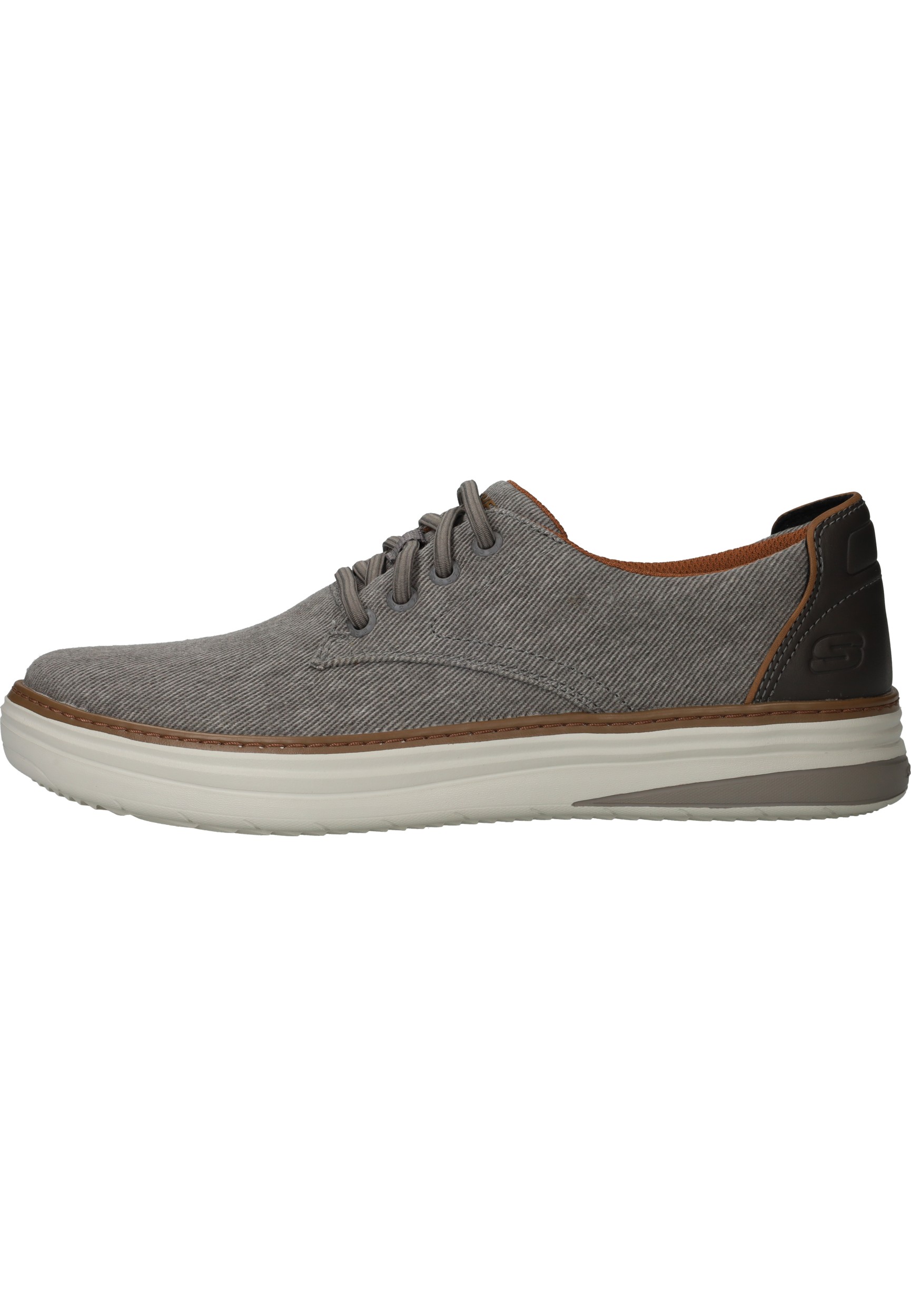 Skechers Hyland Ratner VEGAN Veterschoen Heren Grijs