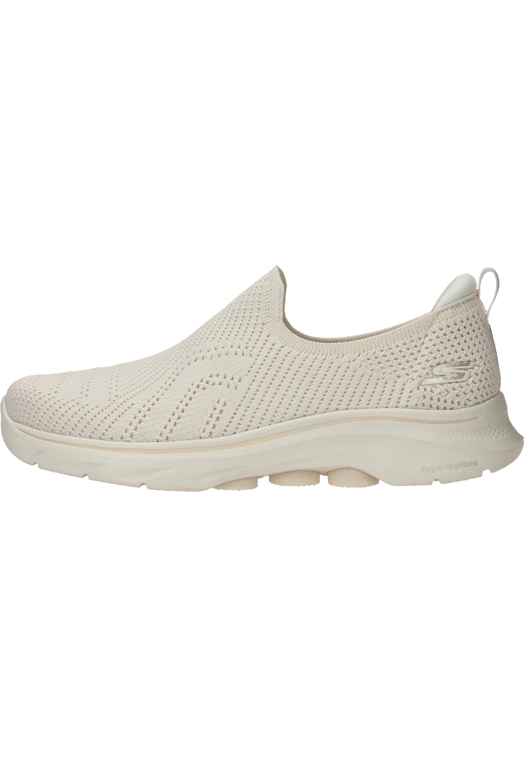 Skechers Go Walk 7 Amina VEGAN Instapper Dames Beige