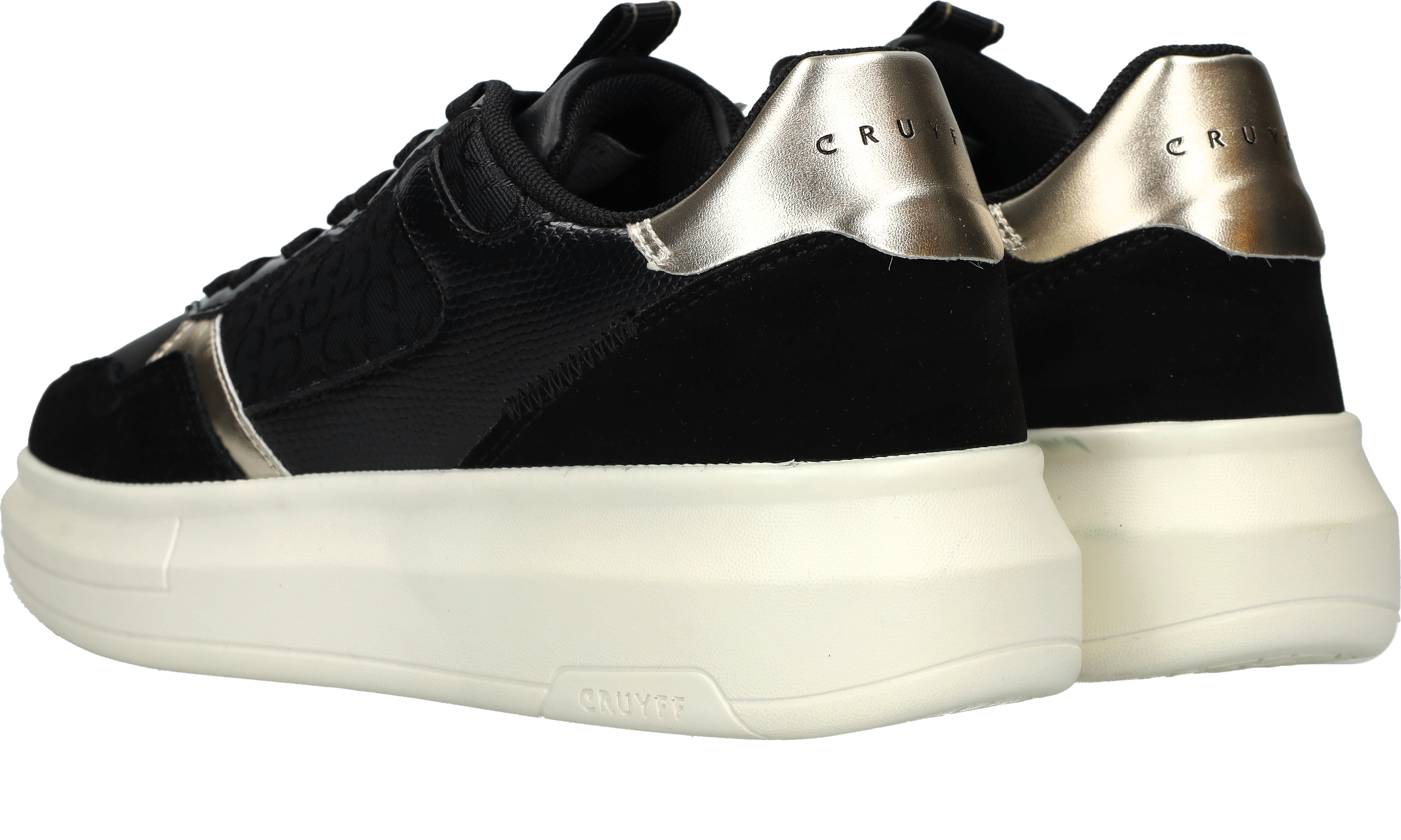 Cruyff Pace Court Sneakers Dames Zwart