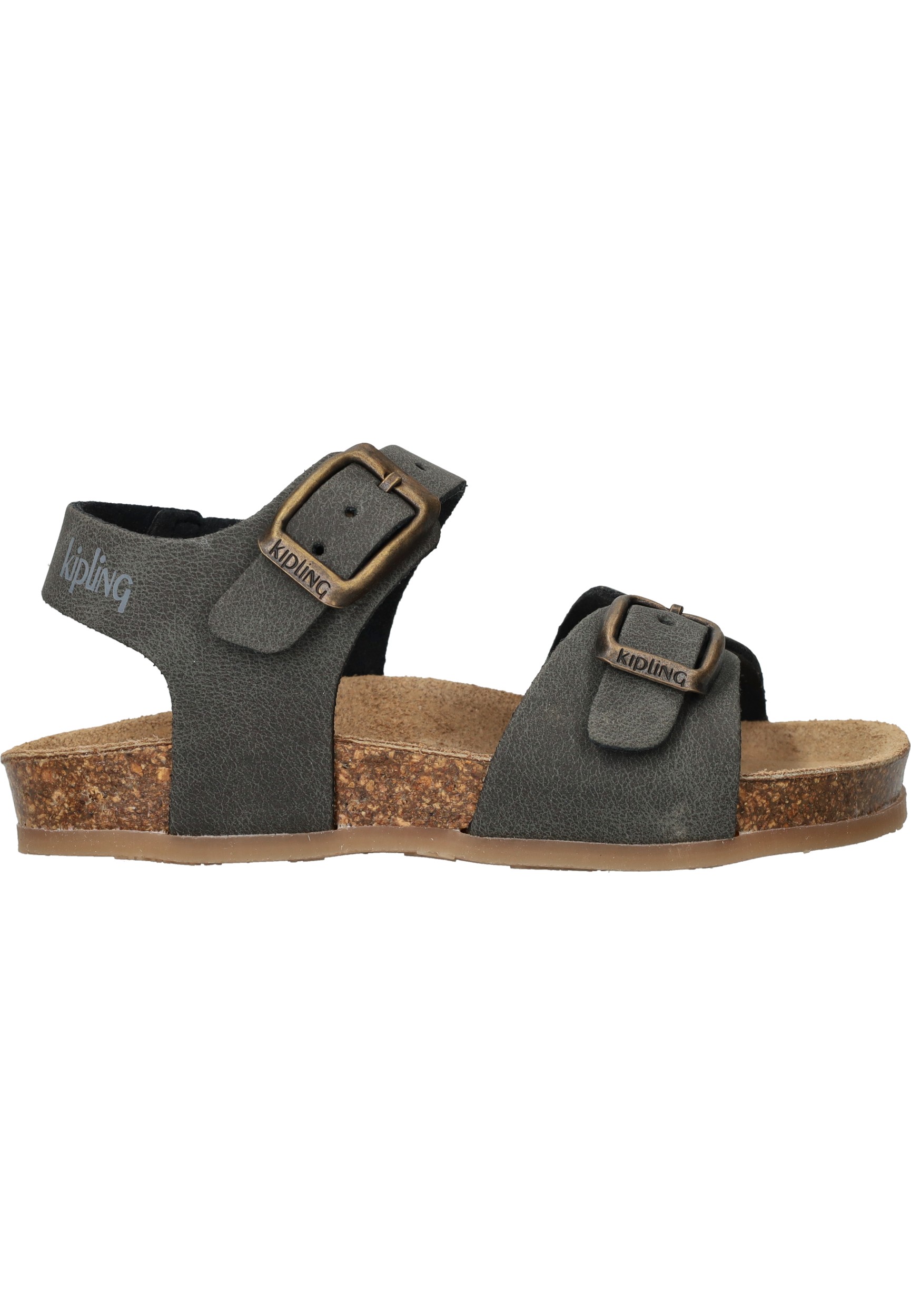 Kipling Sunset 1 dark grey 0850 Jongens Sandalen - Grijs - 21