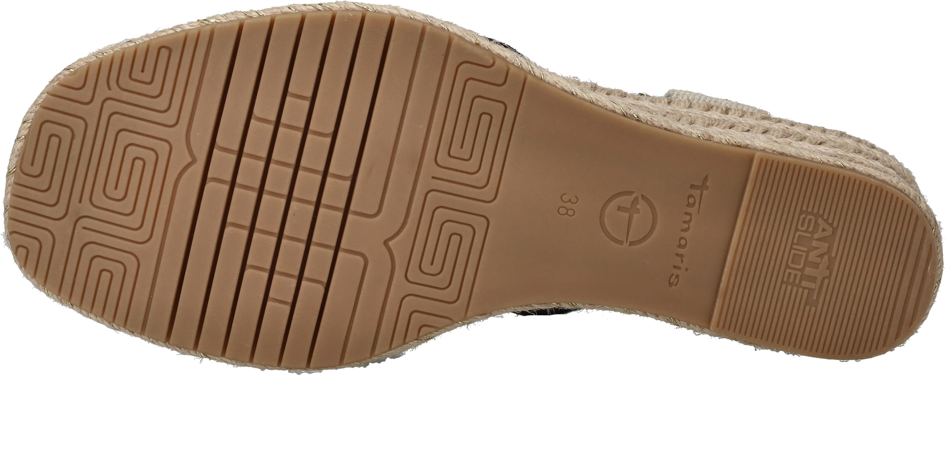 Tamaris Dames Sandaaltje 1-28367-42 001 Maat: 42 EU