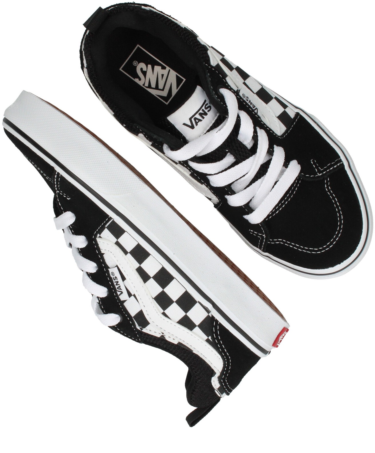 Vans Filmore Checkerboard, Zwart (4)