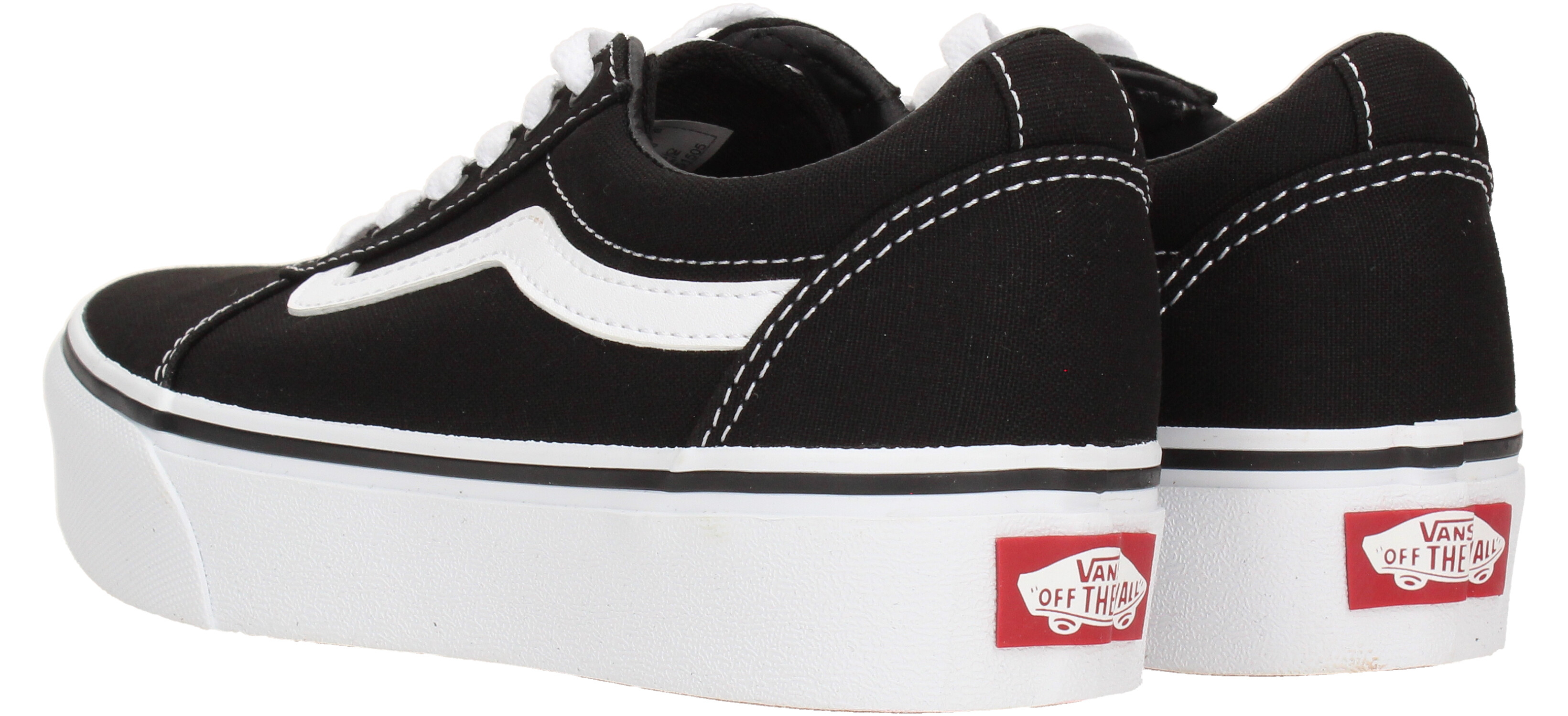 Vans Ward Platform, Zwart (3)