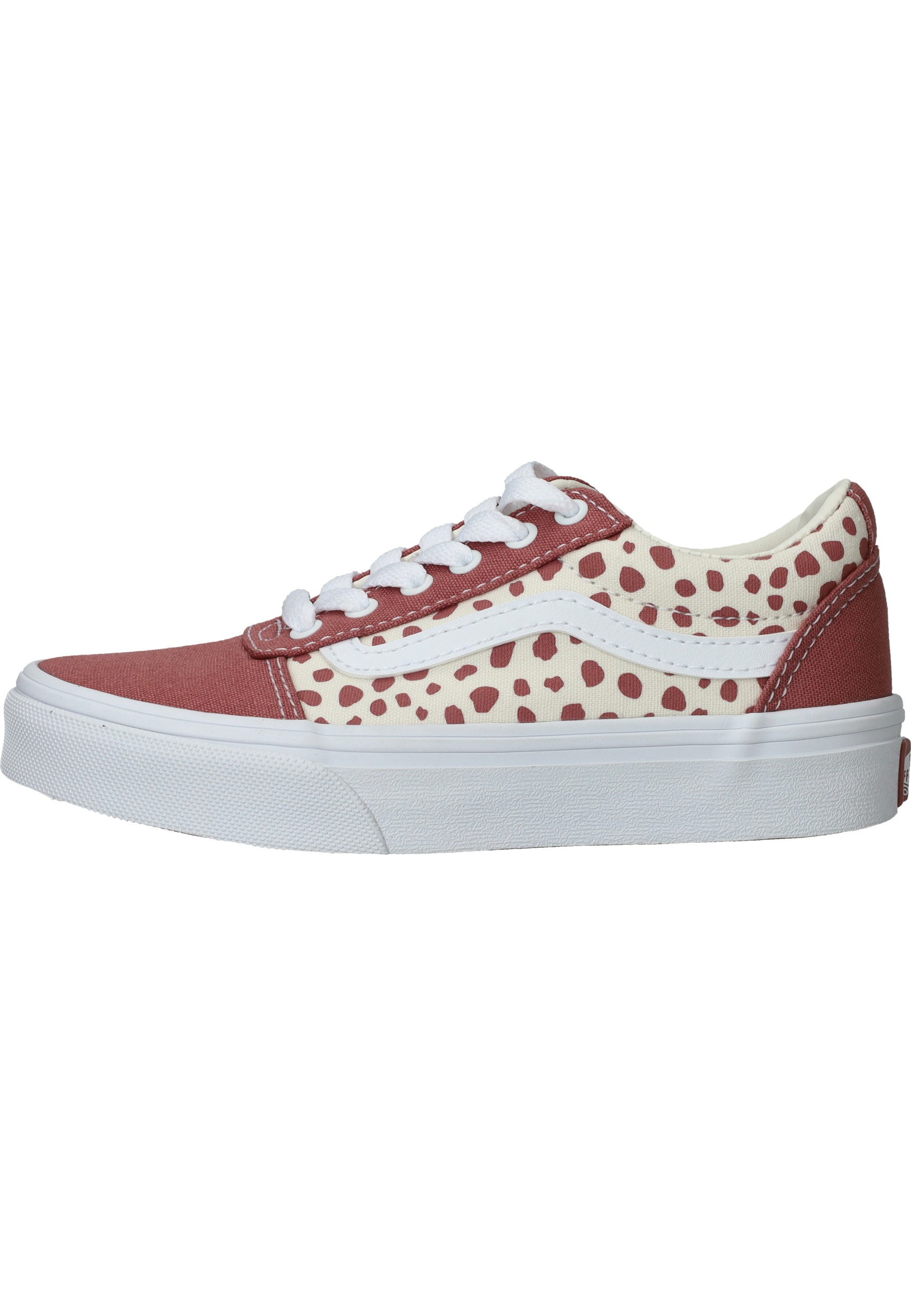 Vans Ward Dots Sneaker Meisjes Roze