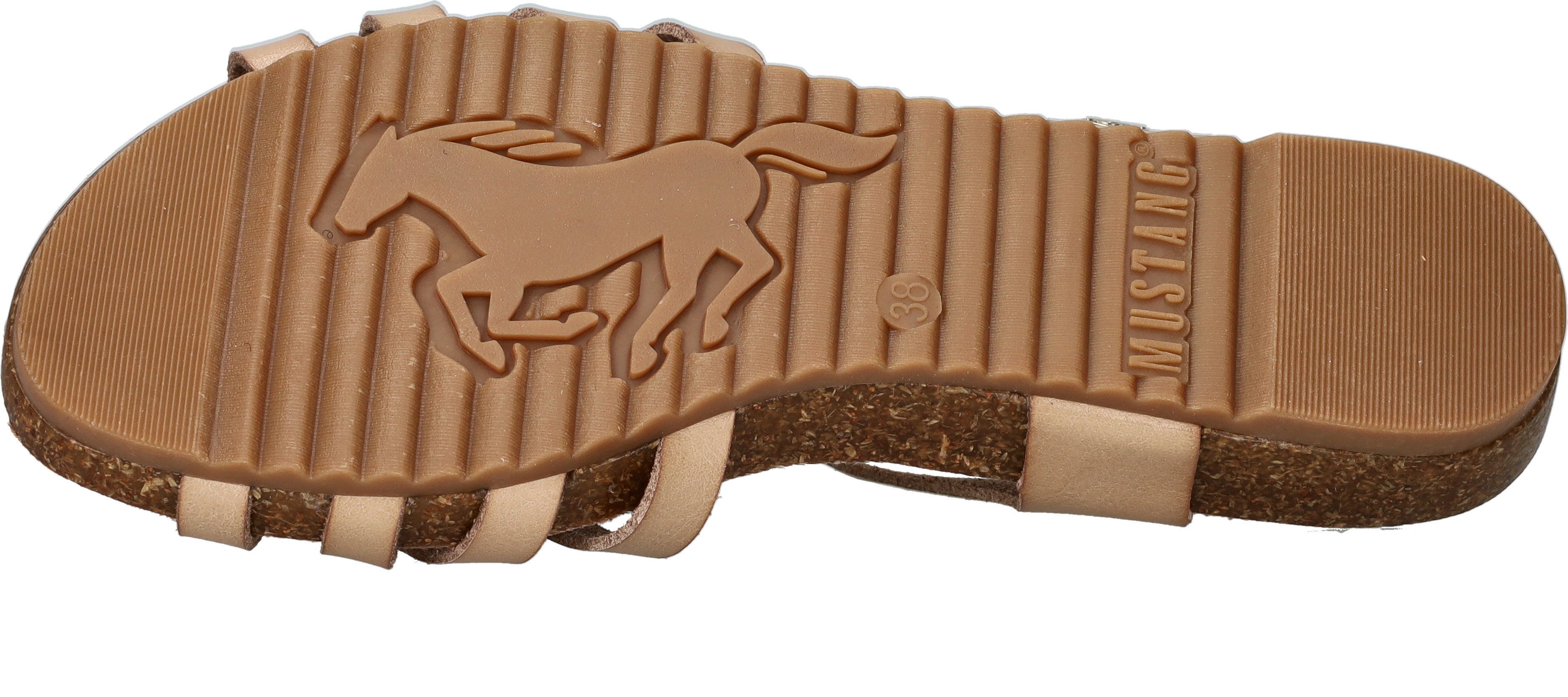 Mustang Sandaal Dames Beige