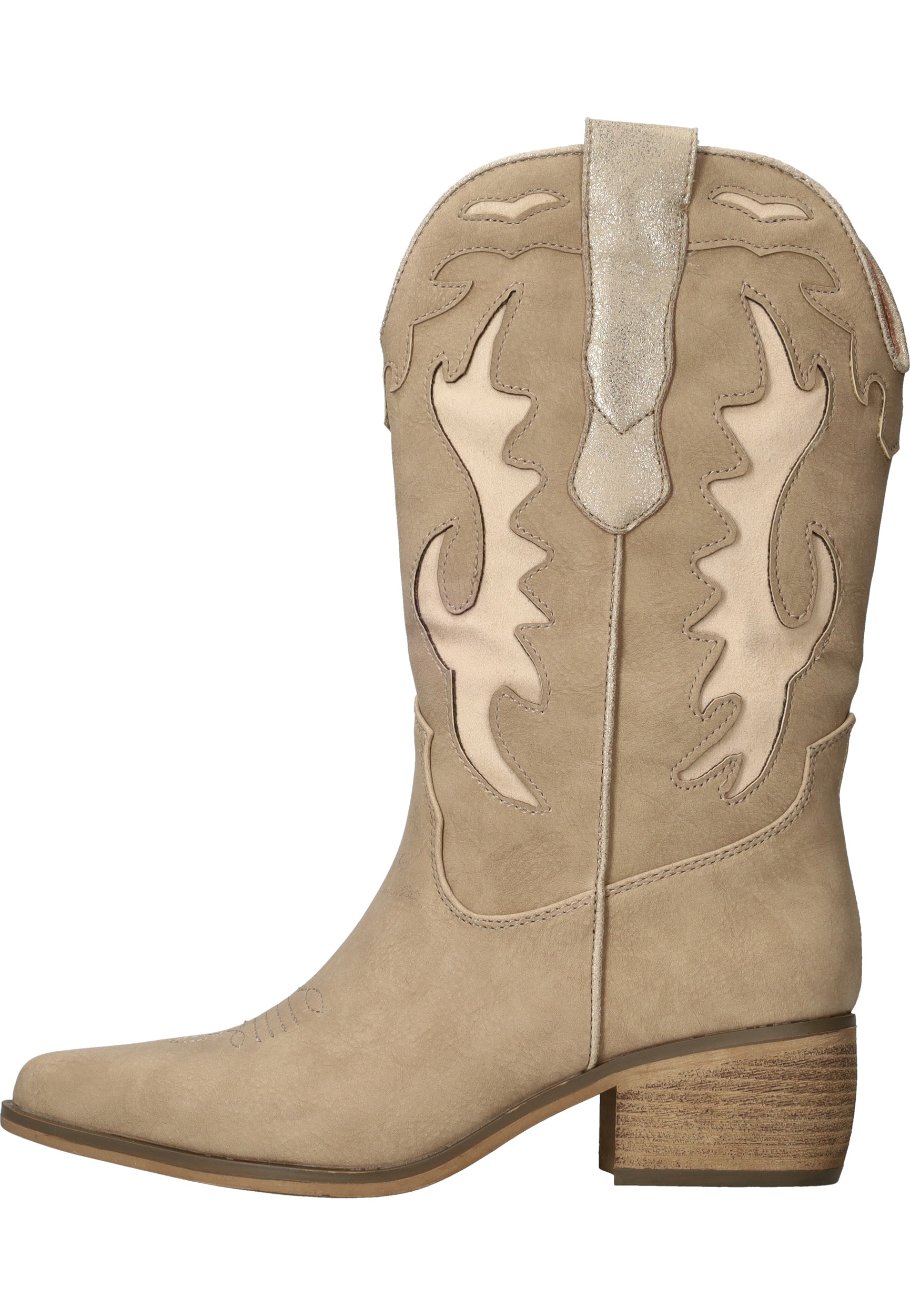 DSTRCT Western Laars Dames Beige