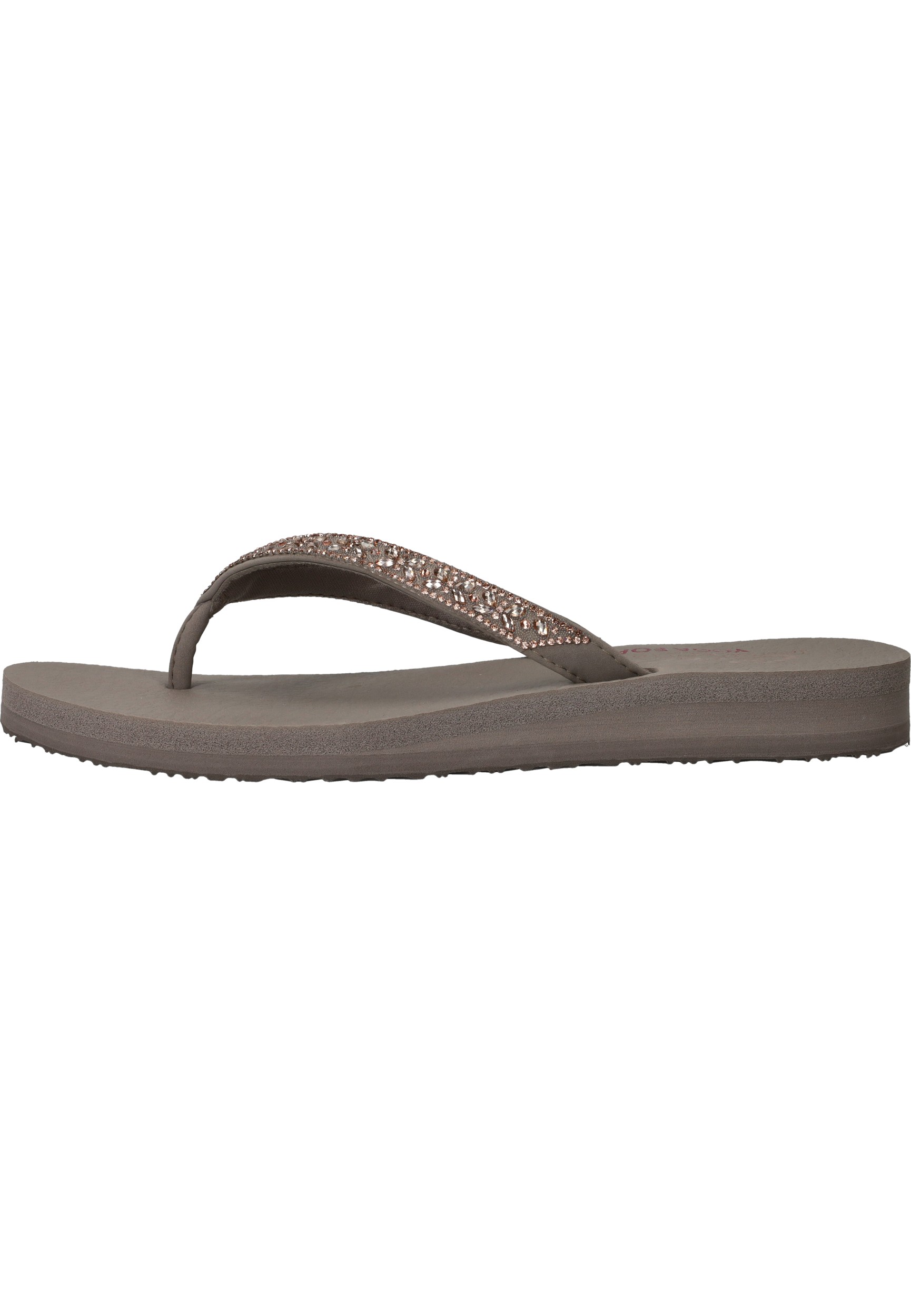 Skechers Meditation - Butterfly Garden Dames Slippers - Taupe - Maat 38