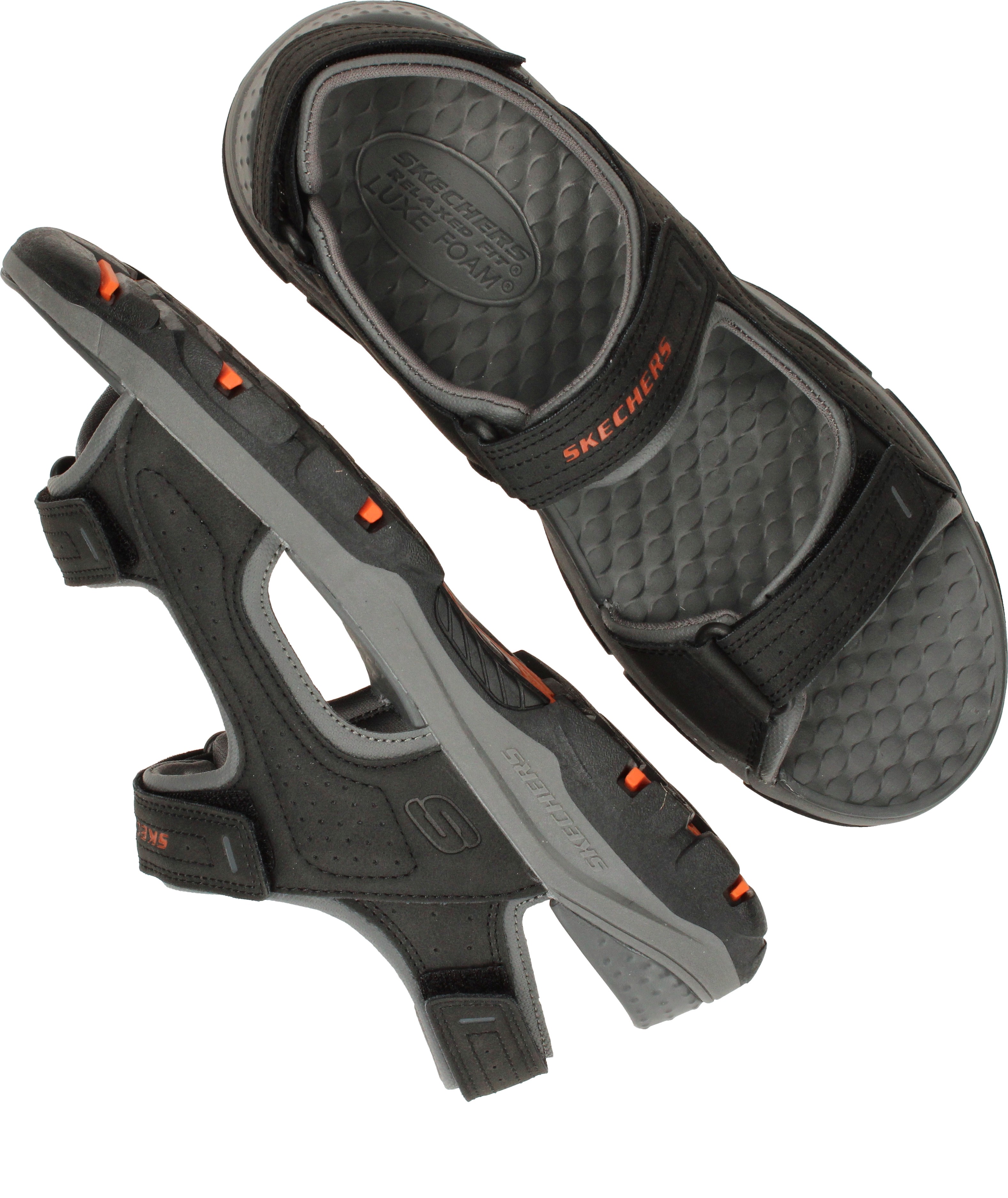 Skechers Relaxed Fit Tresmen Garo, Zwart (4)