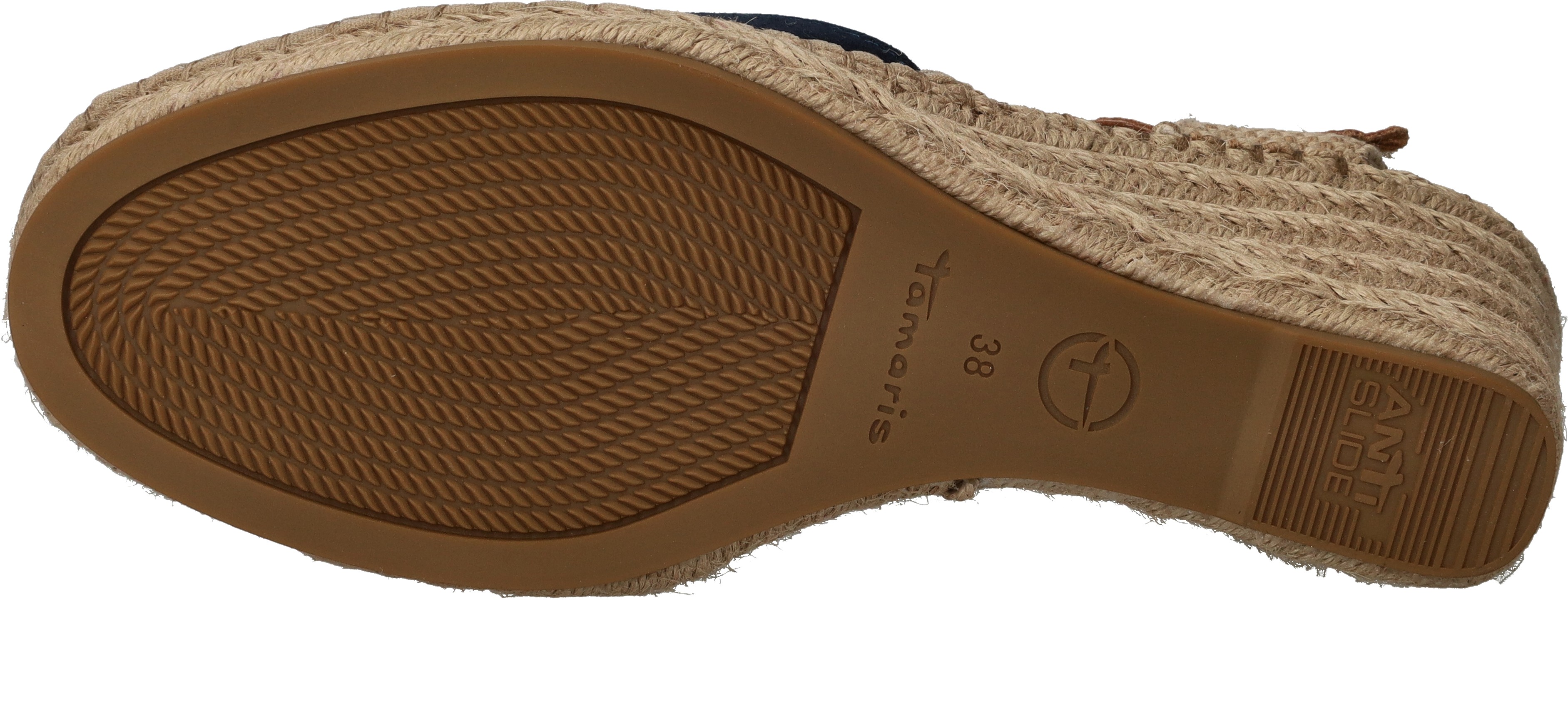 Tamaris Espadrille Dames Blauw