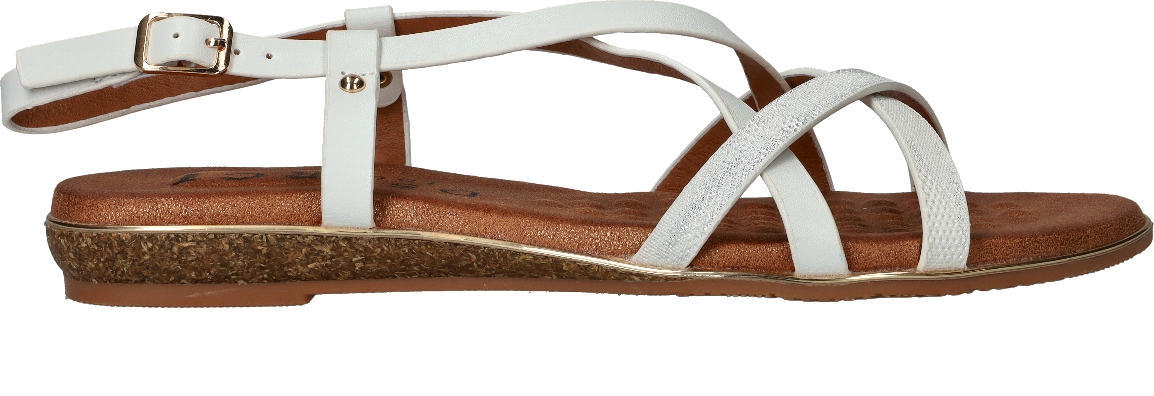 DSTRCT Sandaal Sandalen Dames Wit