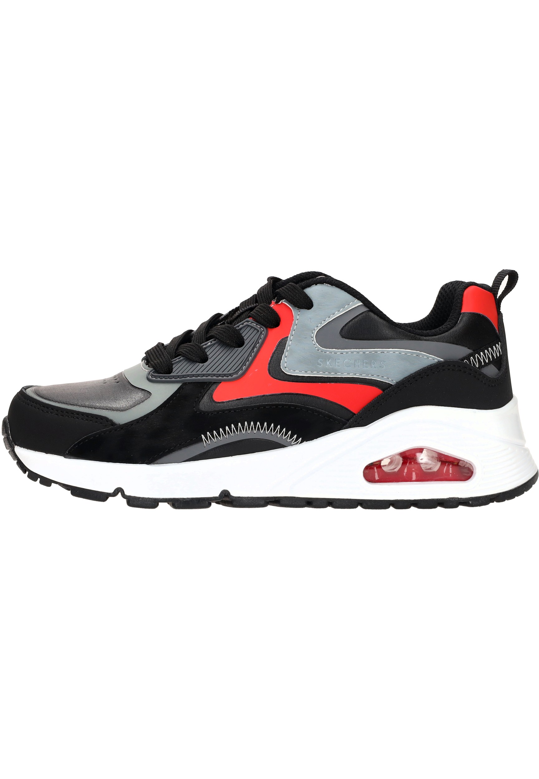 Skechers Uno Gen1 Sneaker Jongens Zwart/Rood/Multi