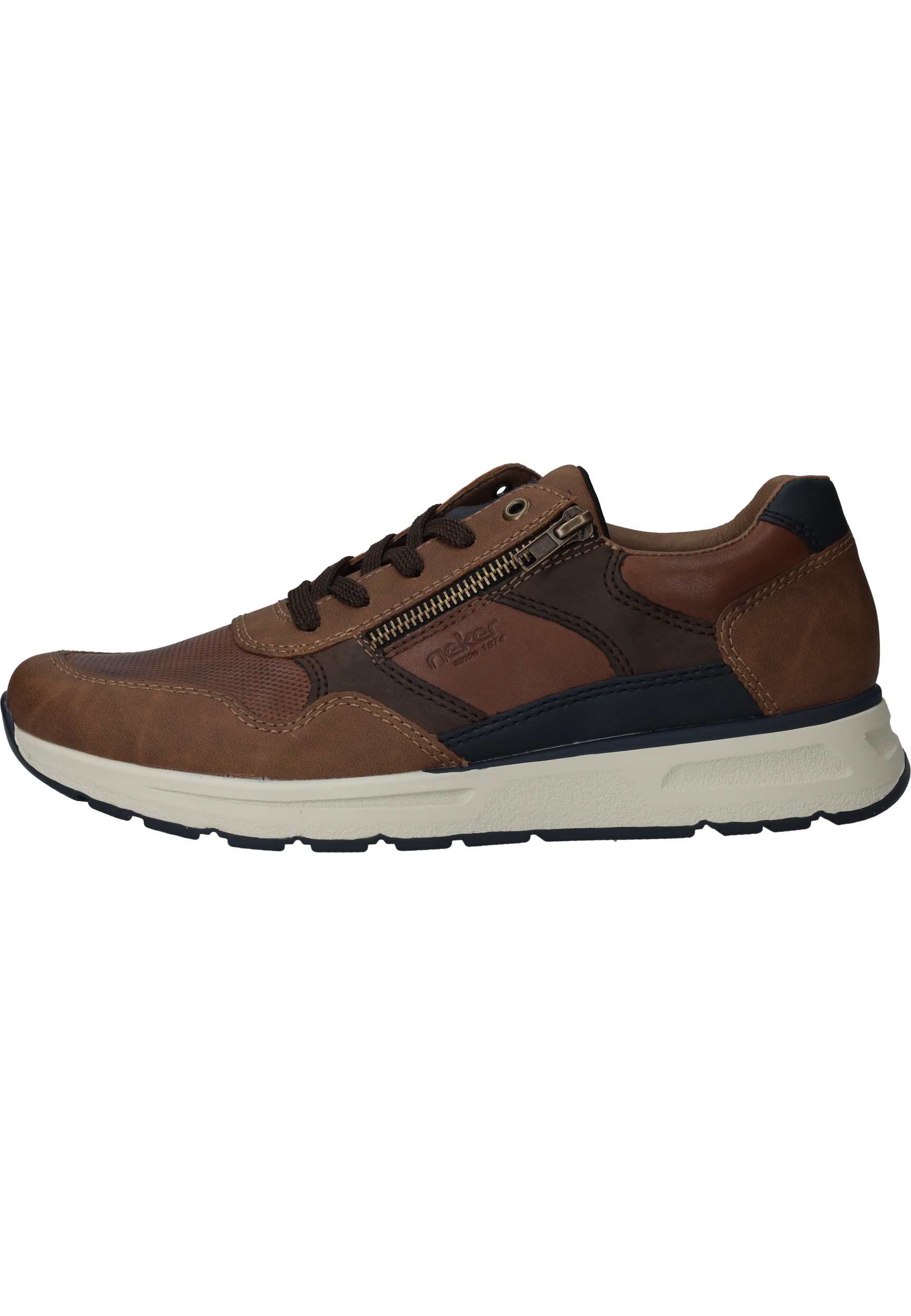 Rieker Sneakers Laag Sneakers Laag - cognac - Maat 41