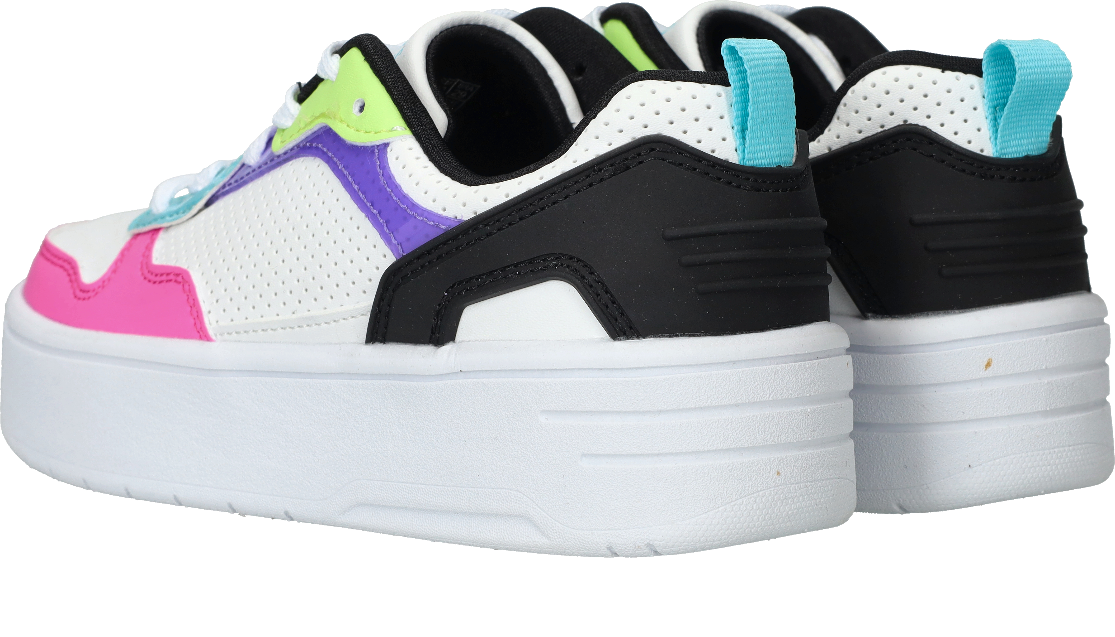 Skechers Court High Color Crush, Wit (3)