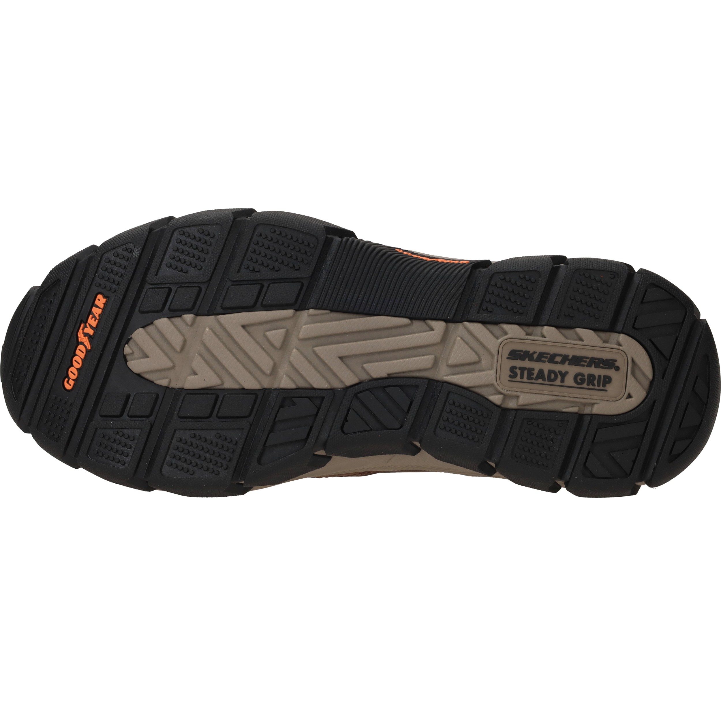Skechers Respected Elgin Heren Instappers - Bruin - Maat 43