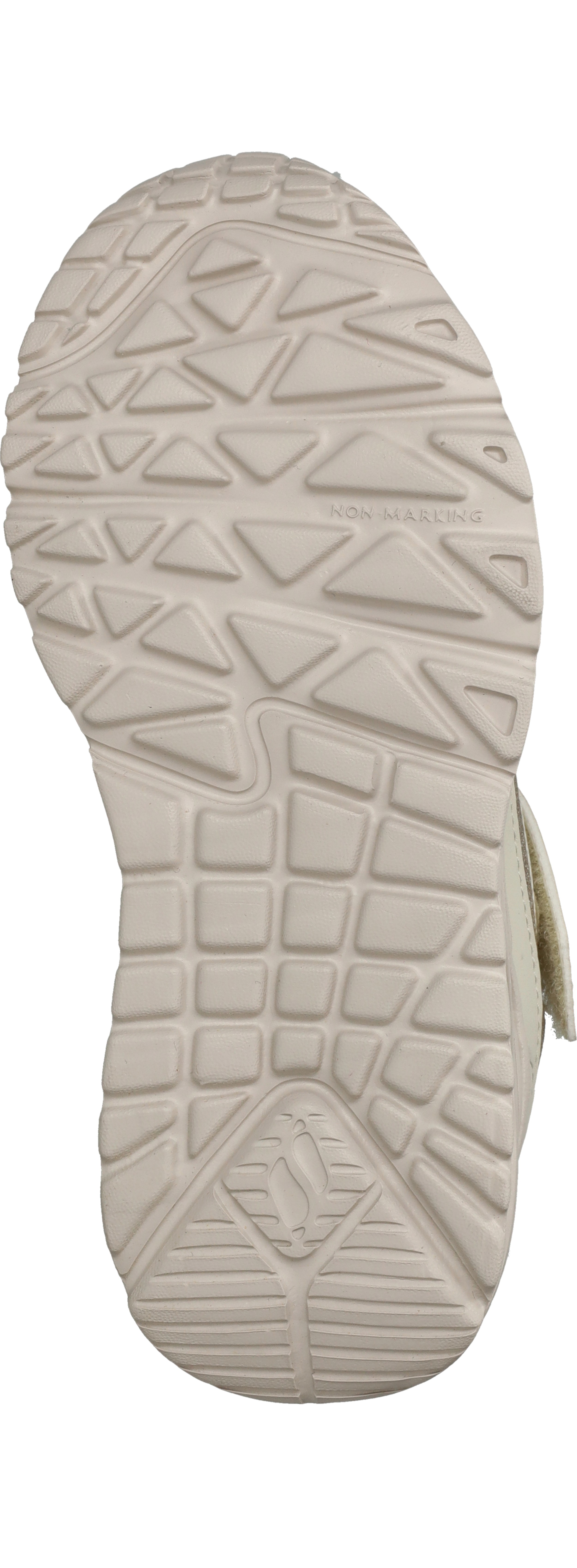 Skechers Uno Lite Sneaker Meisjes Beige/Goud