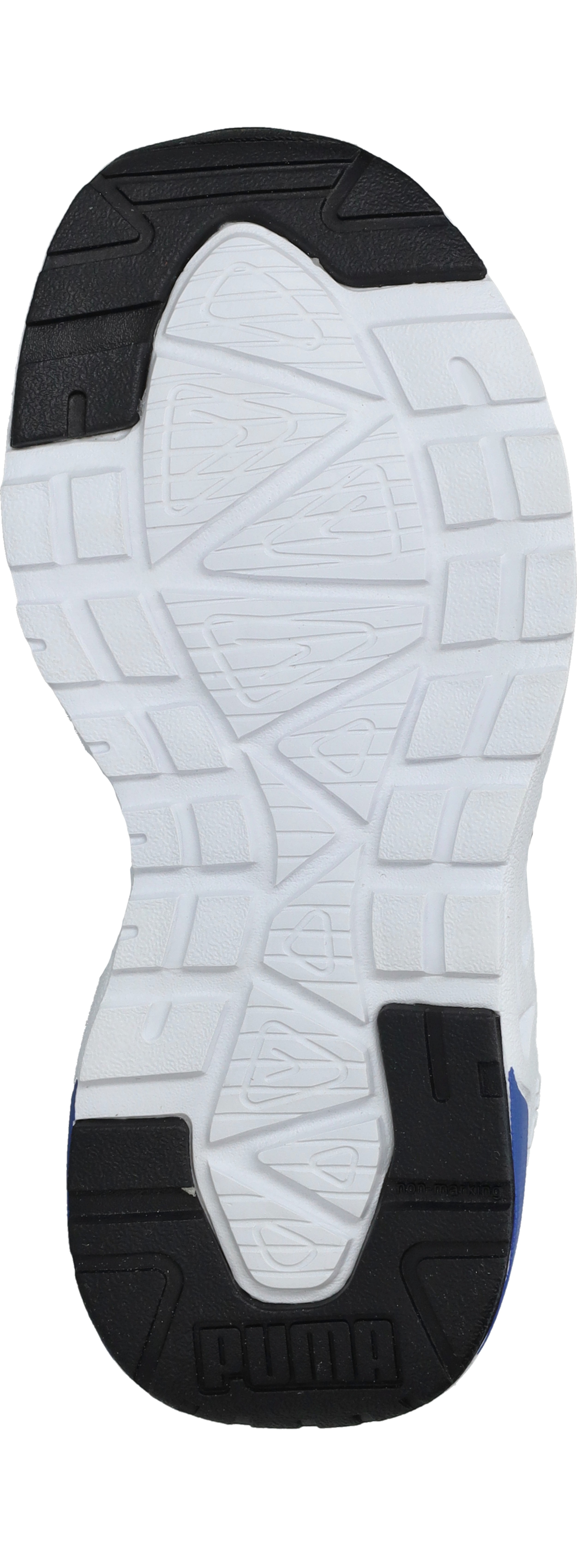 Puma Trinity Lite AC jongens sneaker - Wit zwart - Maat 31