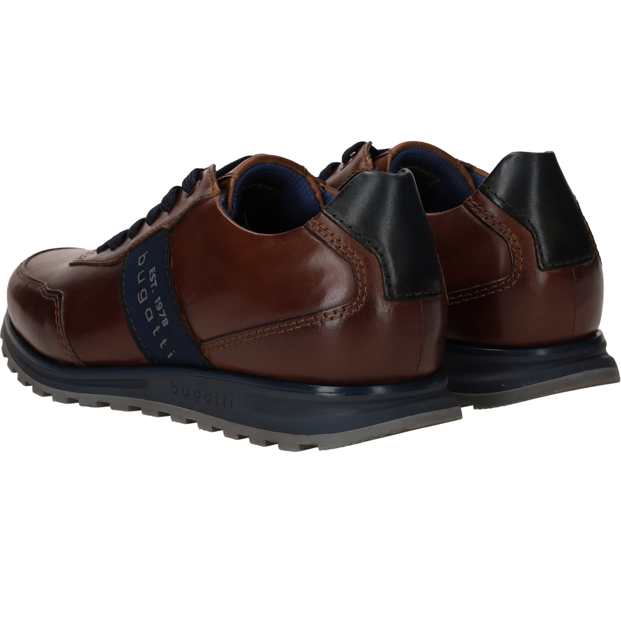 Bugatti Sneakers Heren Bruin, sneaker voor heren – foto 3