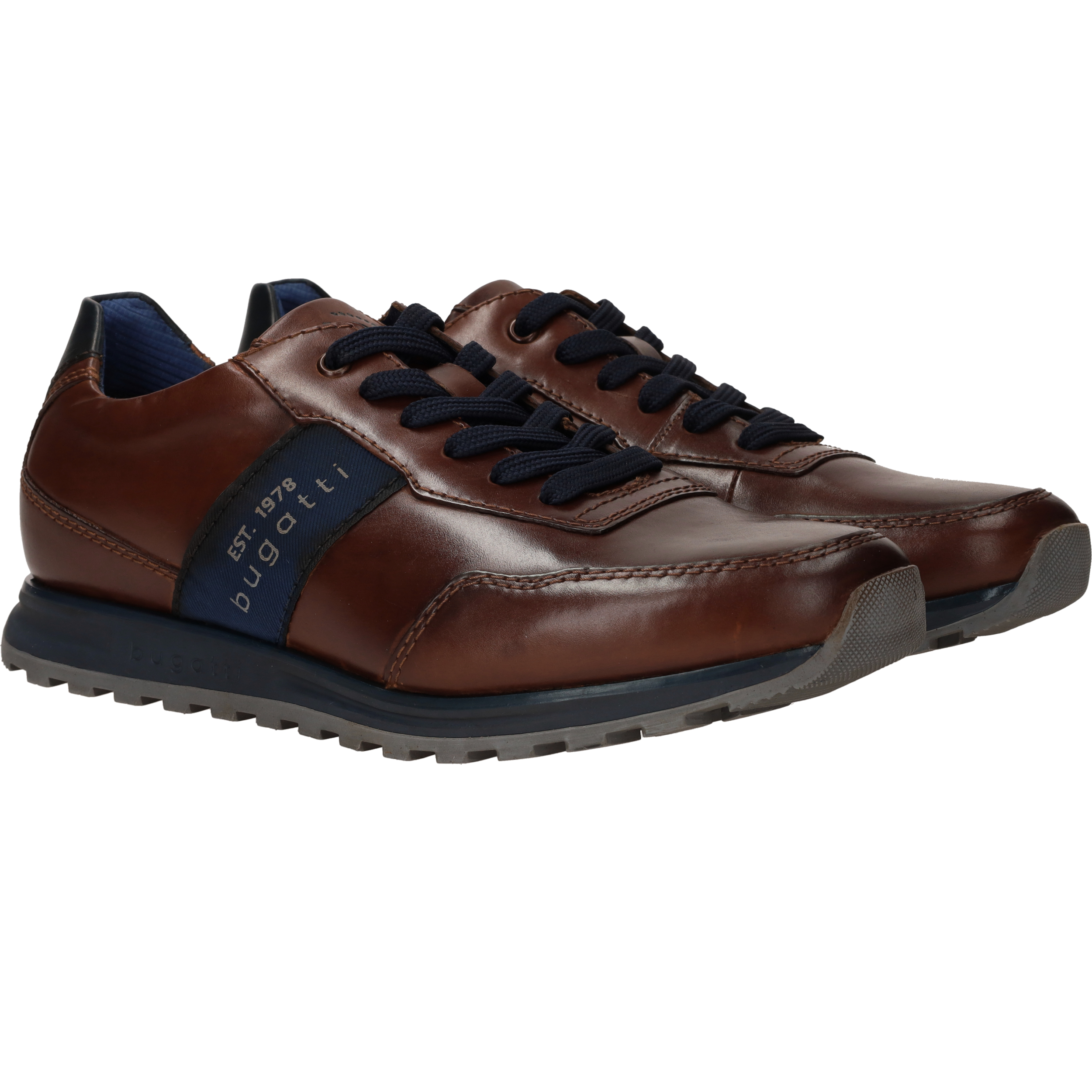 Bugatti Sneakers Heren Bruin, sneaker voor heren – foto 2