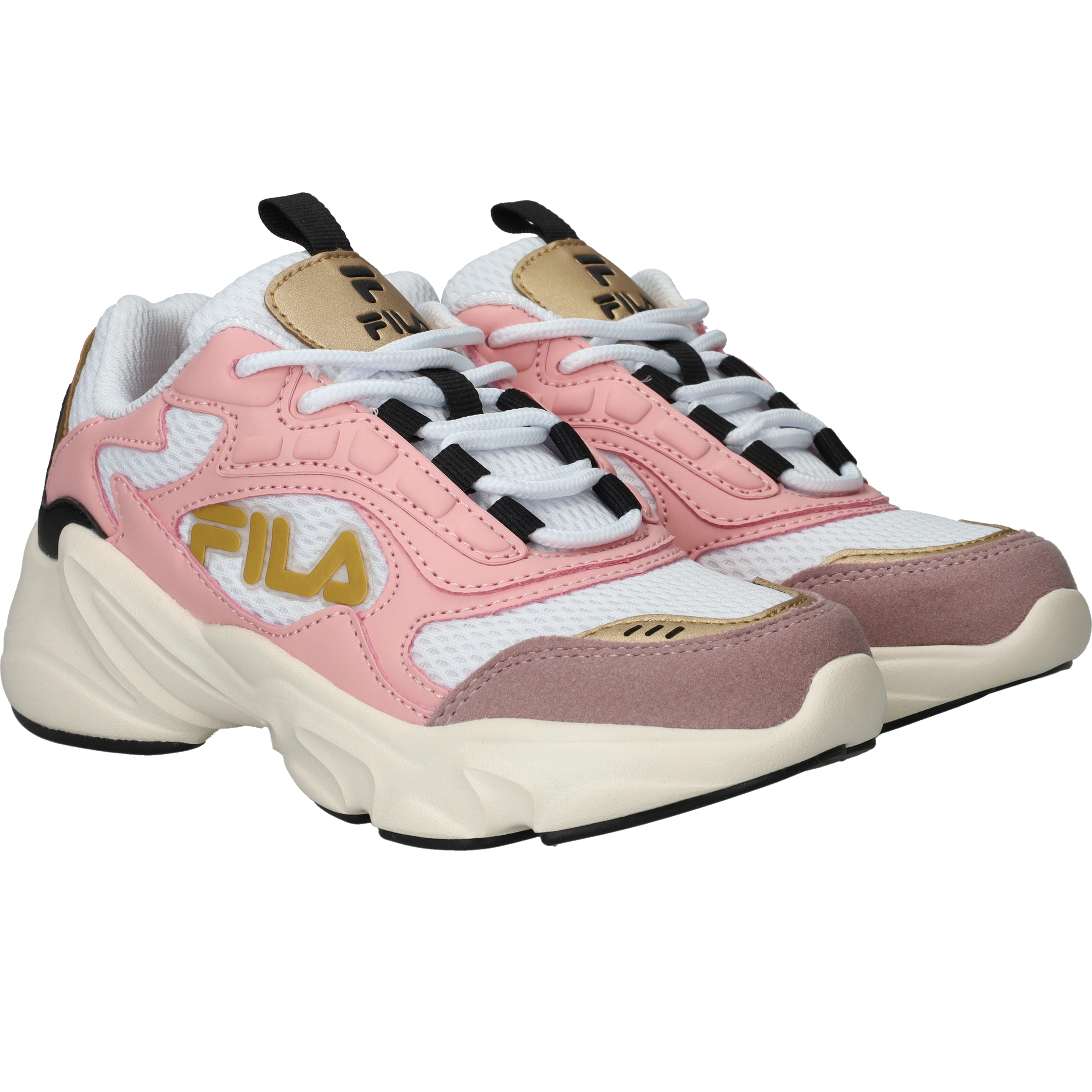 Fila Collene Logo Sneakers Dames Roze, sneaker voor dames – foto 2